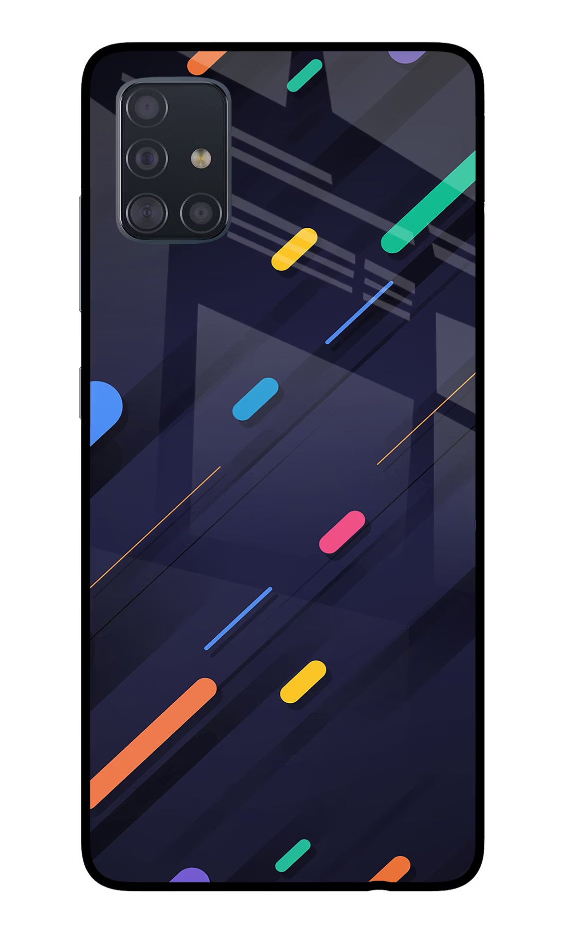 Abstract Design Samsung A51 Glass Case - Abstract Design Samsung A51 Glass Case Abstract Design Samsung A51 Glass Case