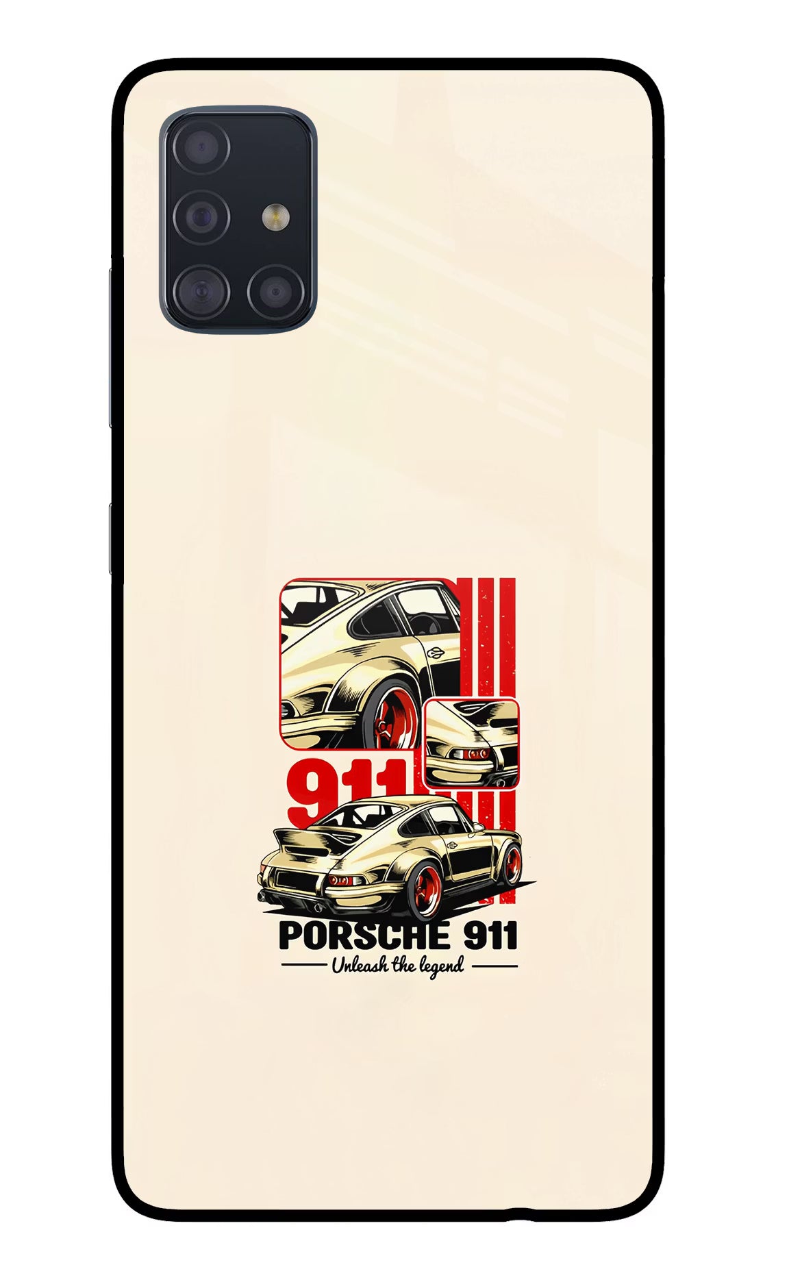 Classic Porsche 911 Samsung A51 Glass Case - Classic Porsche 911 Samsung A51 Glass Case Classic Porsche 911 Samsung A51 Glass Case