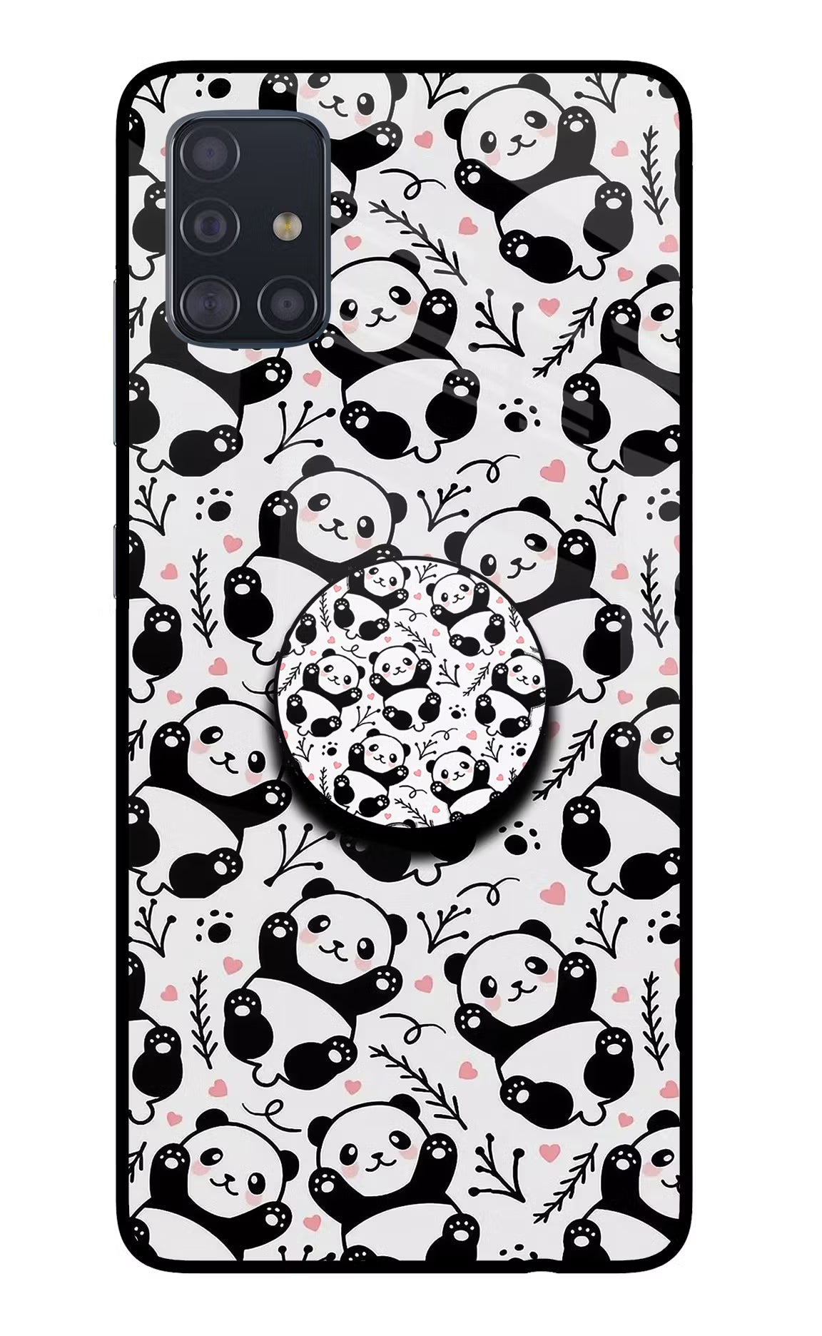 Cute Panda Samsung A51 Pop Case - Cute Panda Samsung A51 Pop Case by Casekaro Cute Panda Samsung A51 Pop Case by Casekaro