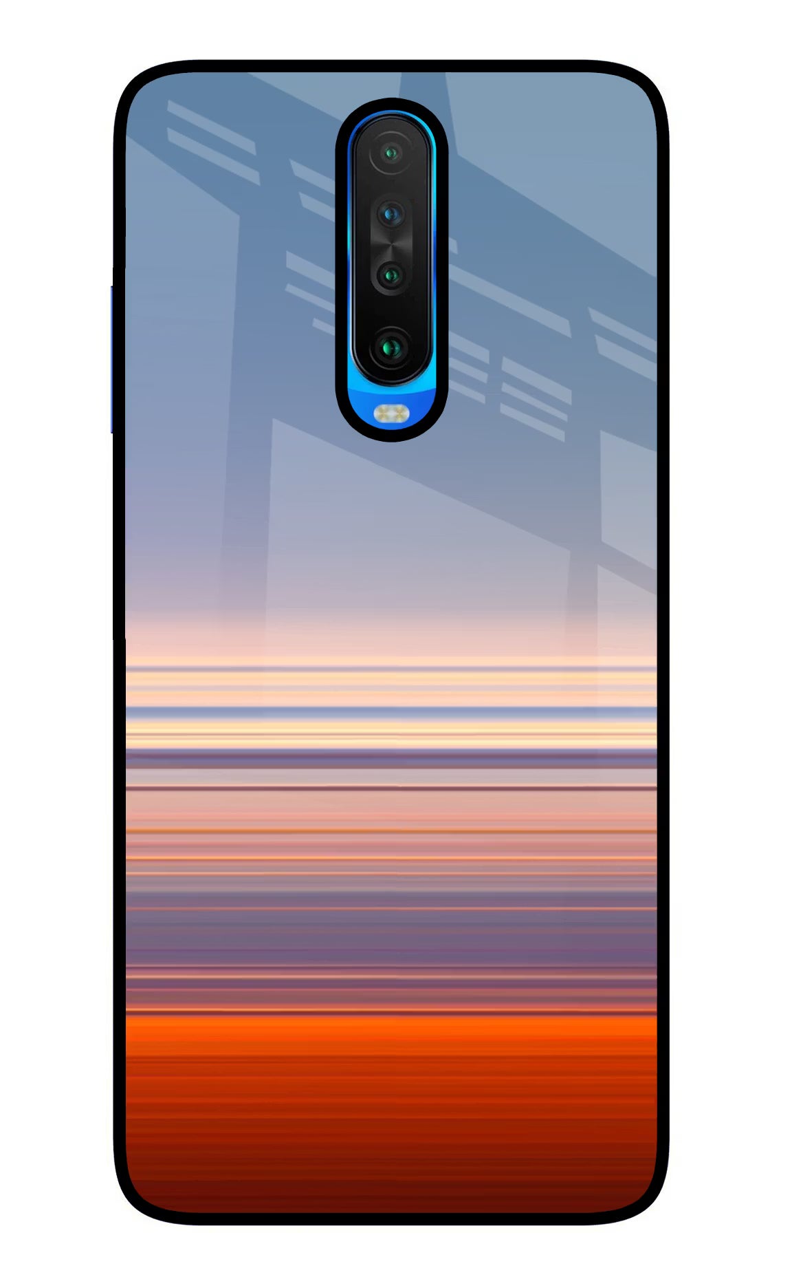 Morning Colors Poco X2 Glass Case - Morning Colors Poco X2 Glass Case Morning Colors Poco X2 Glass Case