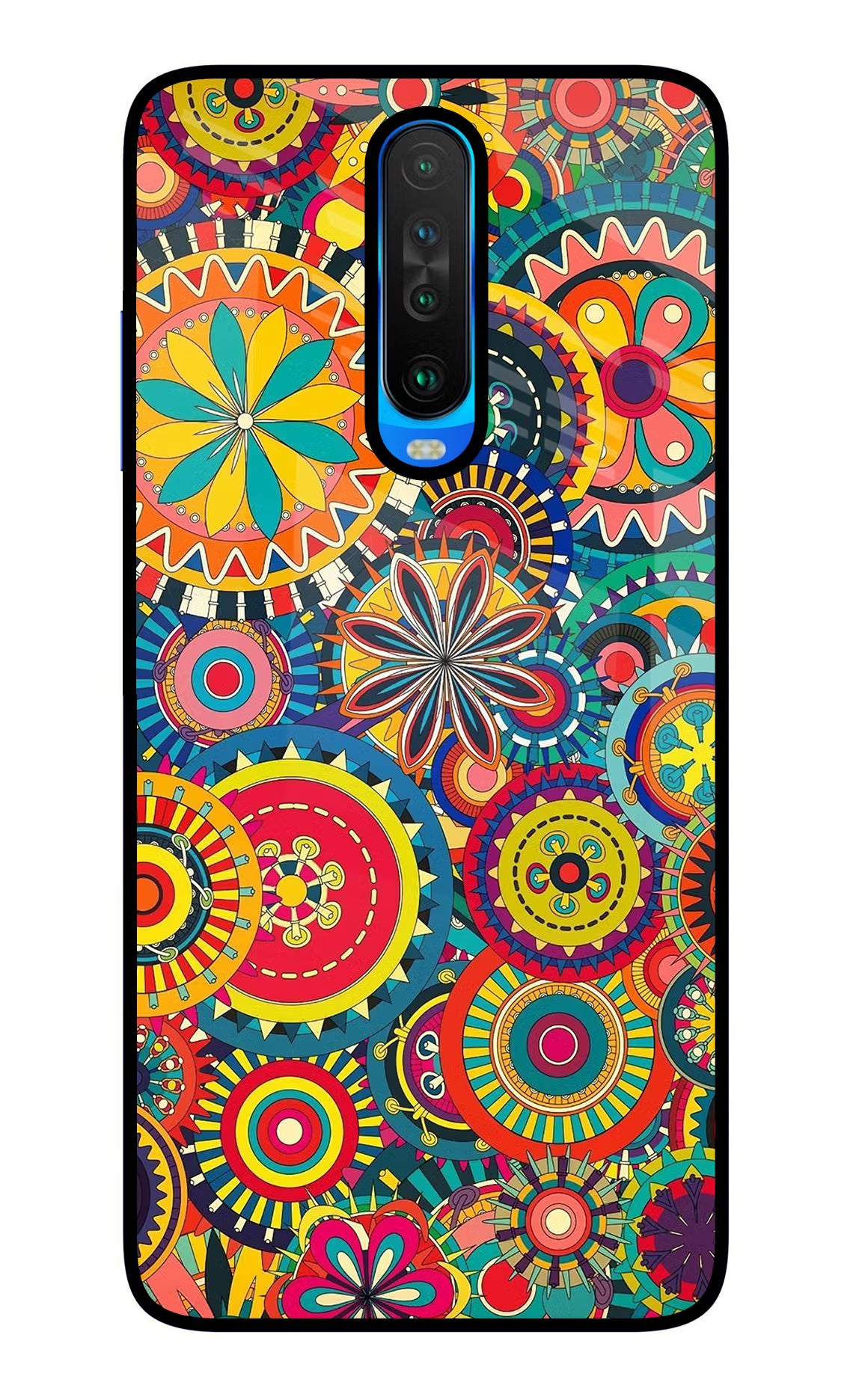 Gol Gol Art Poco X2 Glass Case - Gol Gol Art Poco X2 Glass Case Gol Gol Art Poco X2 Glass Case