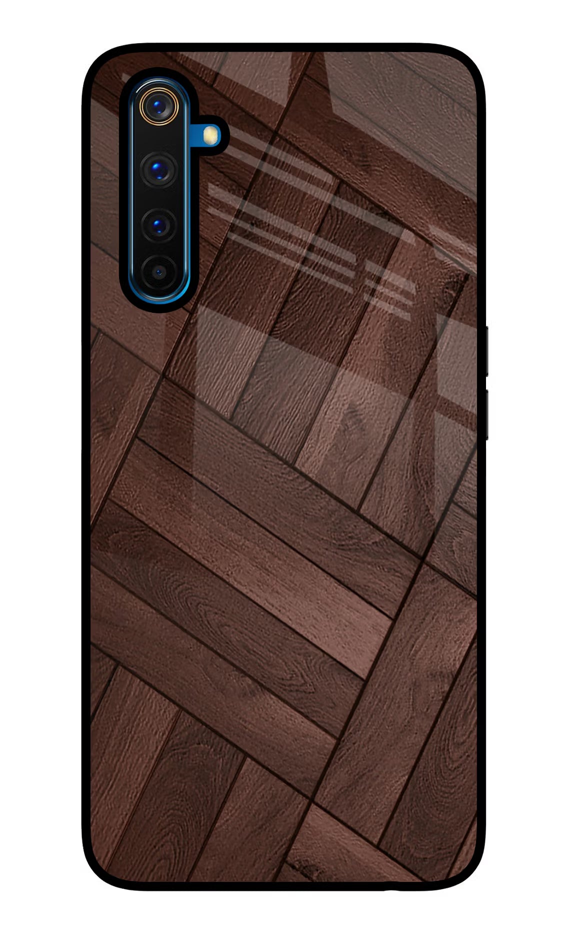 Wooden Texture Design Realme 6 Pro Glass Case - Wooden Texture Design Realme 6 Pro Glass Case Wooden Texture Design Realme 6 Pro Glass Case