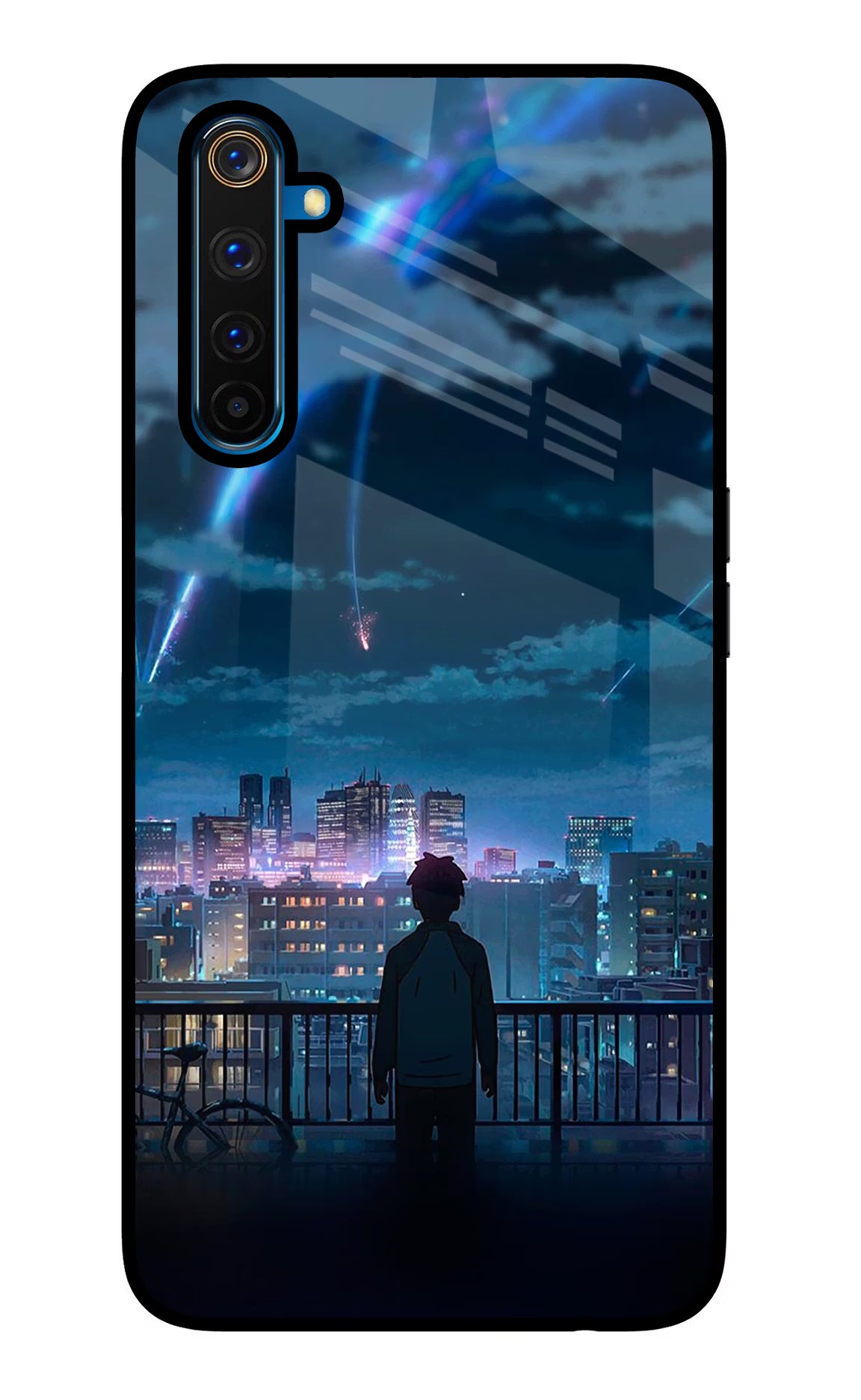 Anime Realme 6 Pro Back Cover - Anime Realme 6 Pro Glass Case Back Cover by Casekaro Anime Realme 6 Pro Glass Case Back Cover by Casekaro