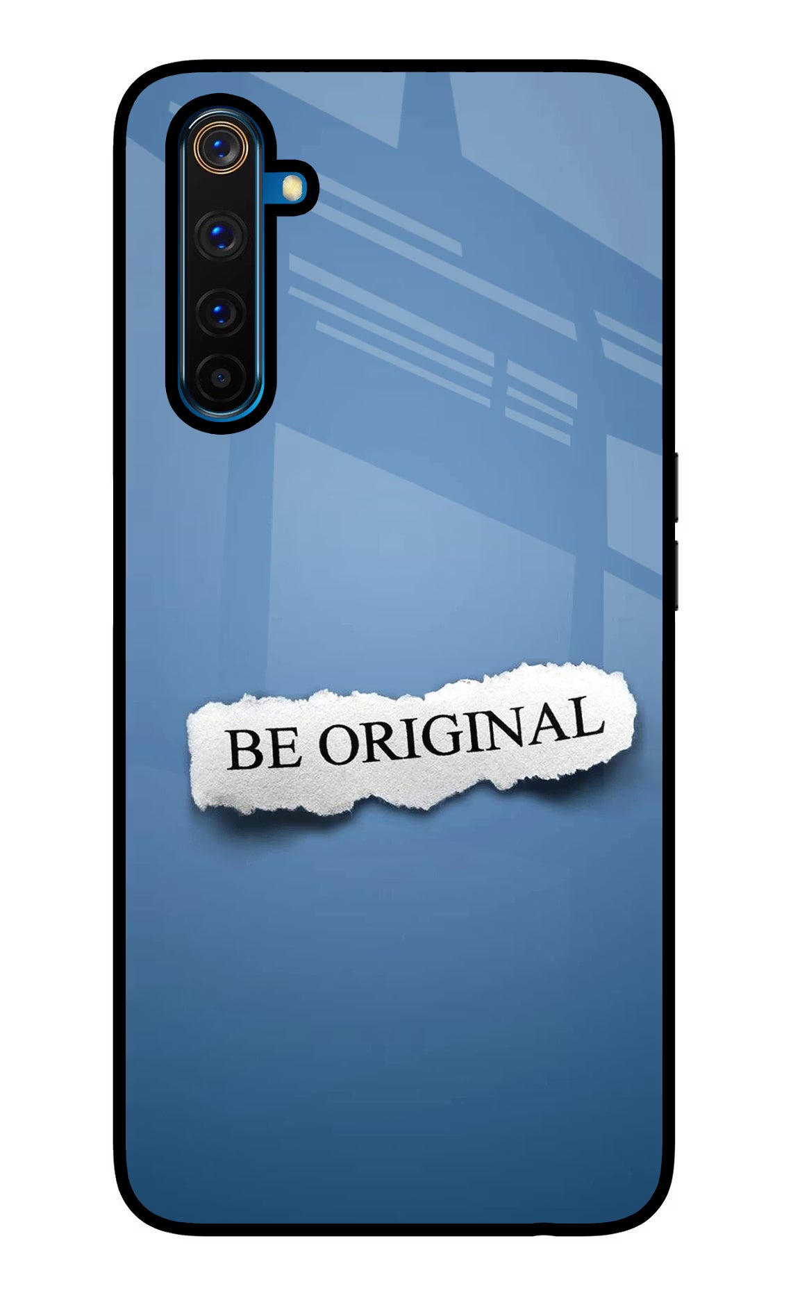 Be Original Realme 6 Pro Back Cover - Be Original Realme 6 Pro Glass Case Back Cover by Casekaro Be Original Realme 6 Pro Glass Case Back Cover by Casekaro