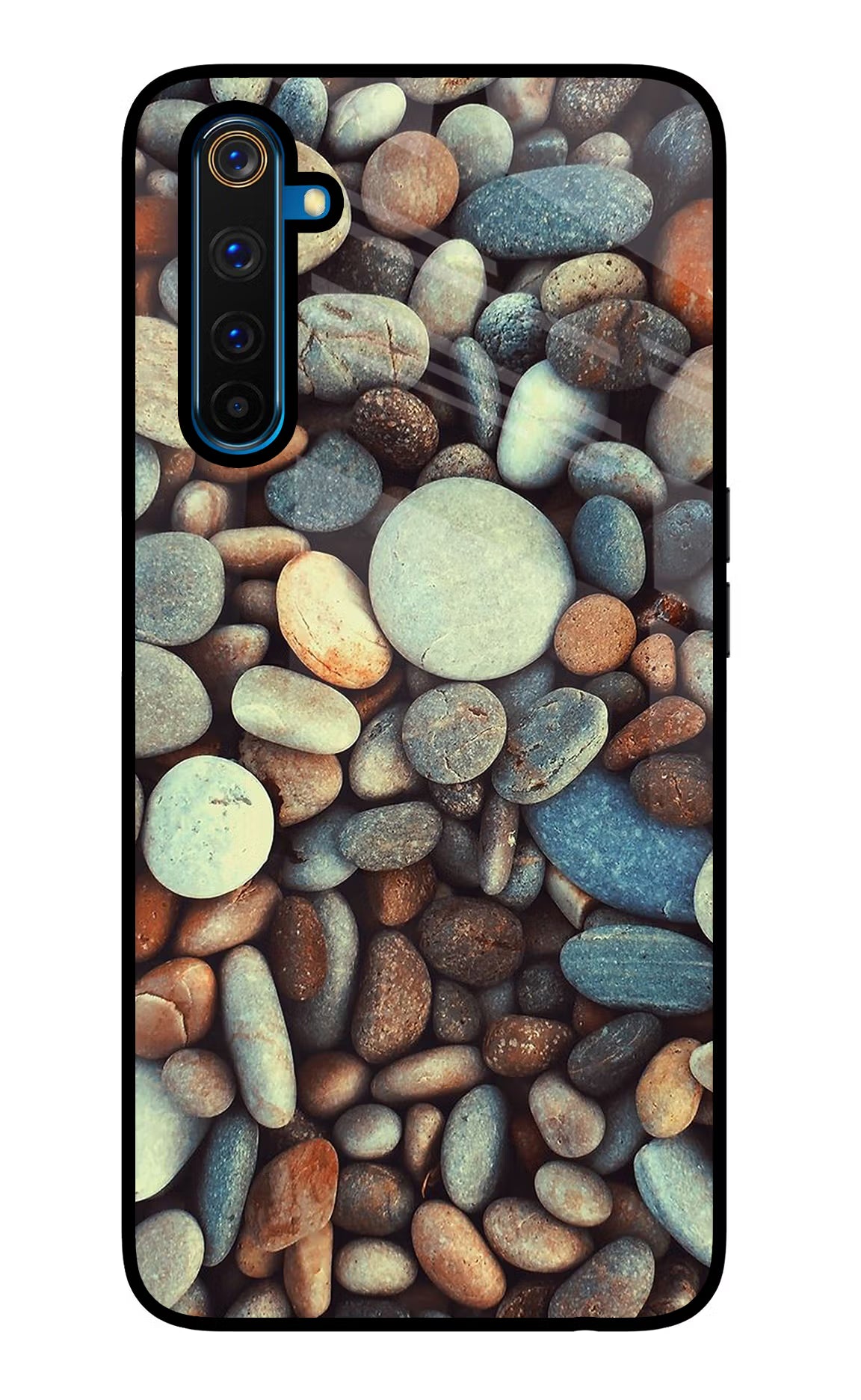 Pebble Realme 6 Pro Back Cover - Pebble Realme 6 Pro Glass Case Back Cover by Casekaro Pebble Realme 6 Pro Glass Case Back Cover by Casekaro