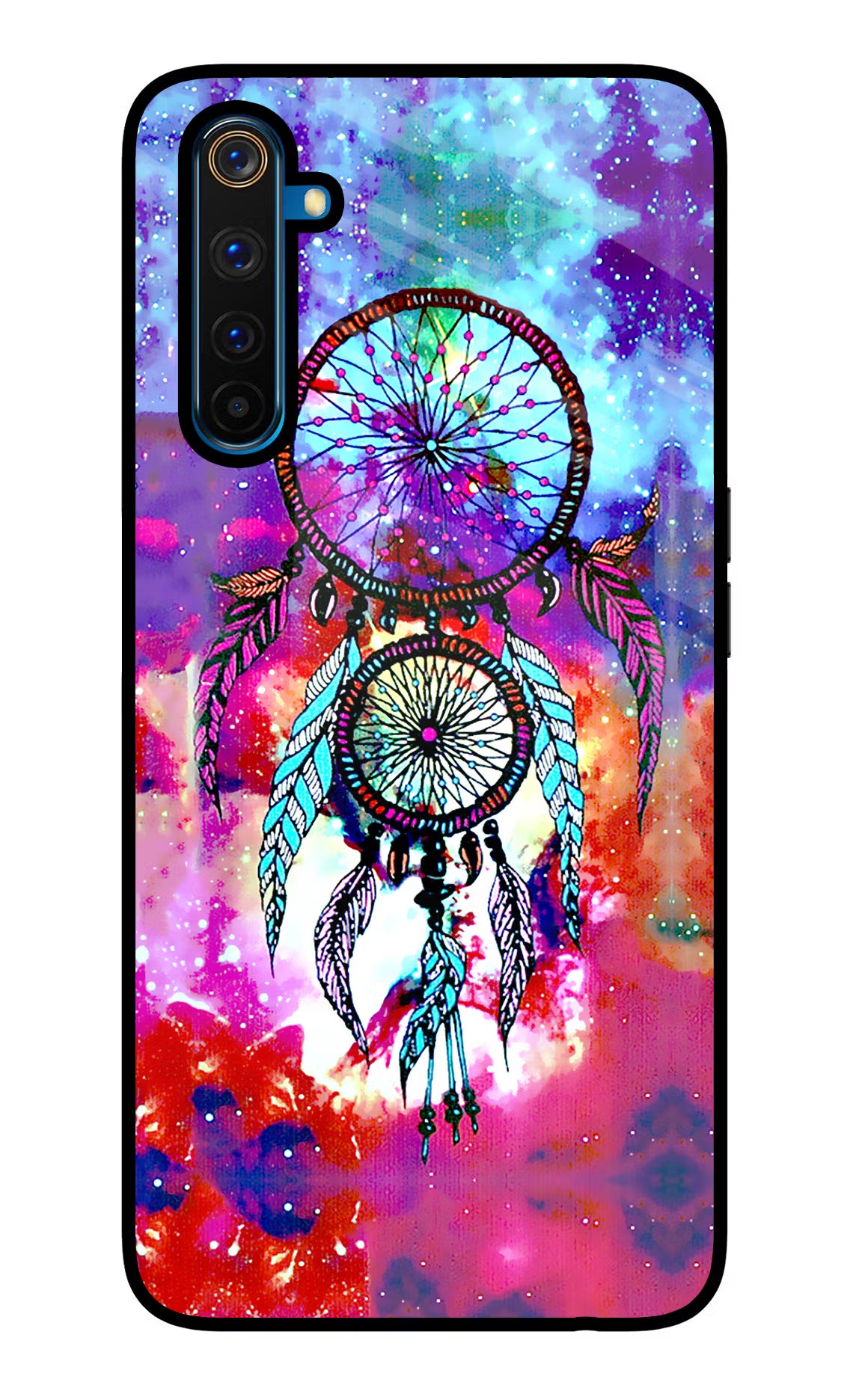 Dream Catcher Abstract Realme 6 Pro Glass Case - Dream Catcher Abstract Realme 6 Pro Glass Case Dream Catcher Abstract Realme 6 Pro Glass Case
