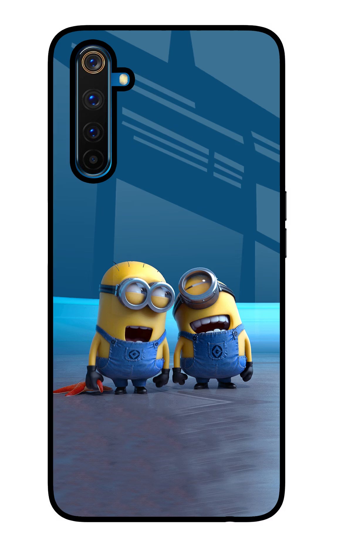 Minion Laughing Realme 6 Pro Glass Case - Minion Laughing Realme 6 Pro Glass Case Minion Laughing Realme 6 Pro Glass Case
