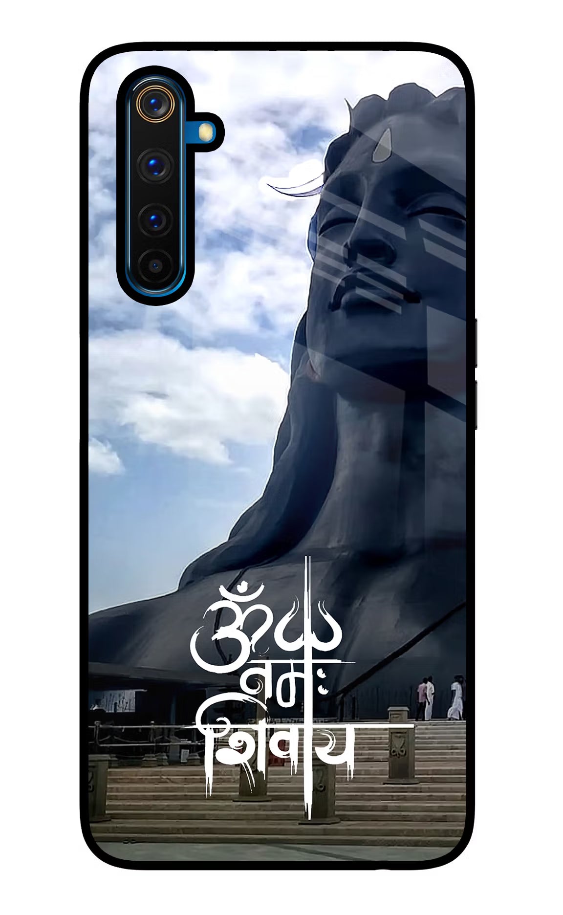 Om Namah Shivay Realme 6 Pro Back Cover - Om Namah Shivay Realme 6 Pro Glass Case Back Cover by Casekaro Om Namah Shivay Realme 6 Pro Glass Case Back Cover by Casekaro