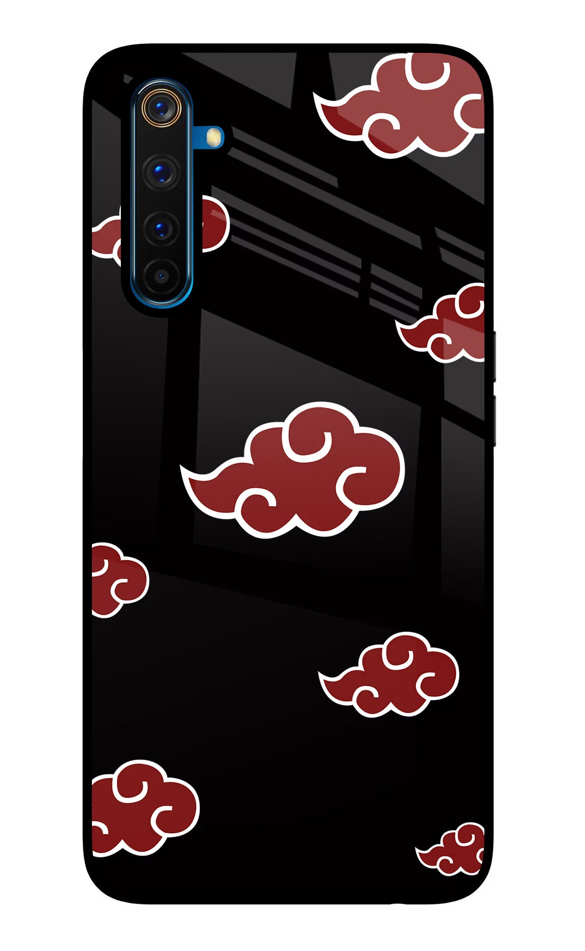 Akatsuki Realme 6 Pro Back Cover - Akatsuki Realme 6 Pro Glass Case Back Cover by Casekaro Akatsuki Realme 6 Pro Glass Case Back Cover by Casekaro