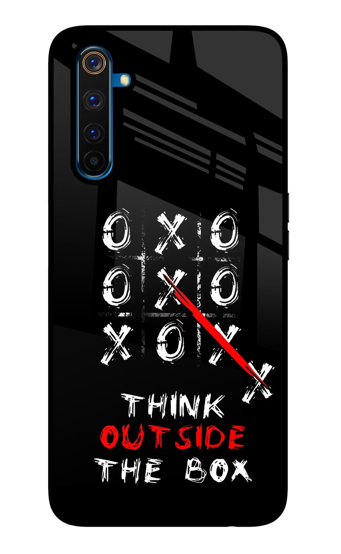 Think out of the BOX Realme 6 Pro Glass Case - Think out of the BOX Realme 6 Pro Glass Case Think out of the BOX Realme 6 Pro Glass Case