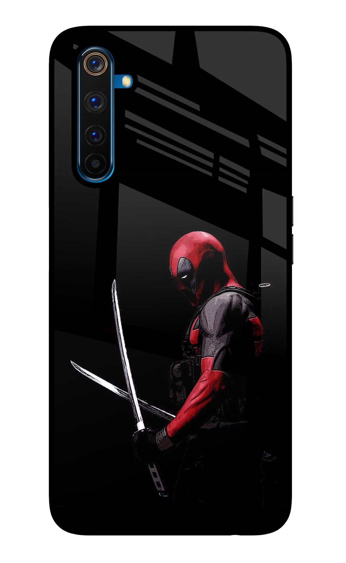 Deadpool Realme 6 Pro Glass Case - Deadpool Realme 6 Pro Glass Case Deadpool Realme 6 Pro Glass Case
