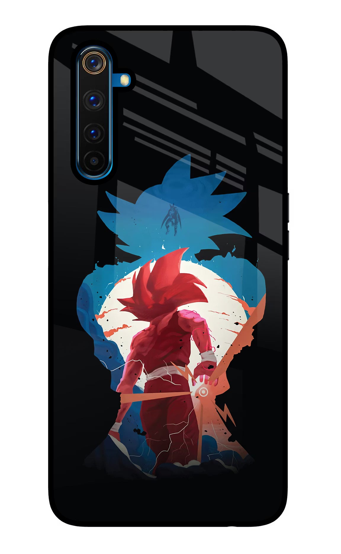 Goku Realme 6 Pro Glass Case - Goku Realme 6 Pro Glass Case Goku Realme 6 Pro Glass Case