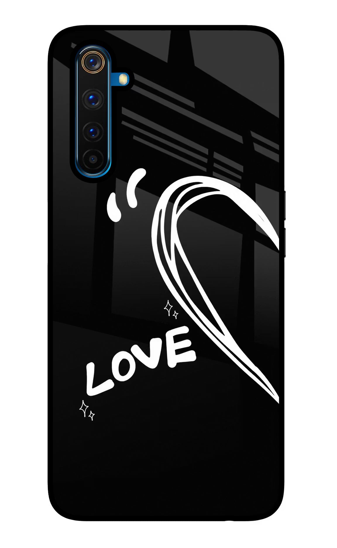 Love Line Realme 6 Pro Glass Case - Love Line Realme 6 Pro Glass Case Love Line Realme 6 Pro Glass Case