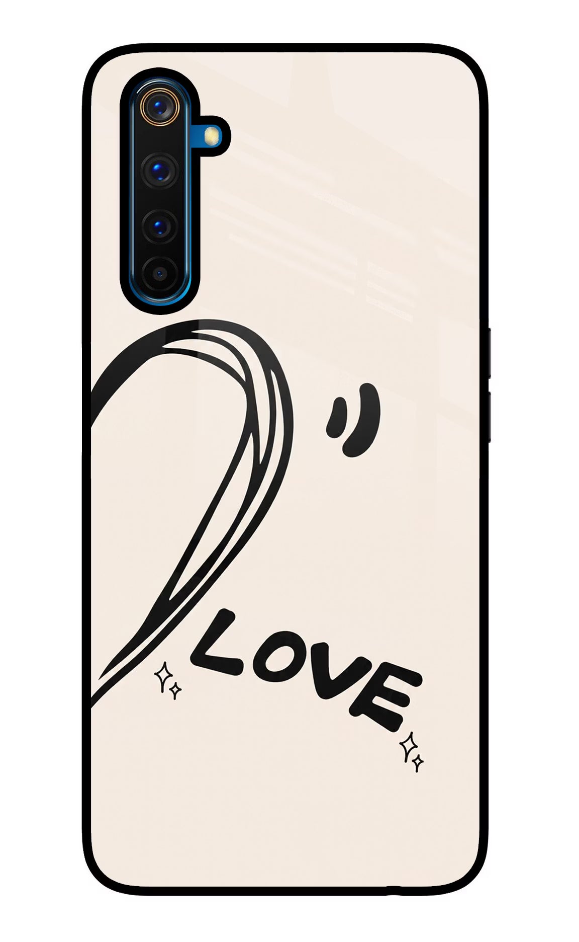 Soul Line Realme 6 Pro Glass Case - Soul Line Realme 6 Pro Glass Case Soul Line Realme 6 Pro Glass Case
