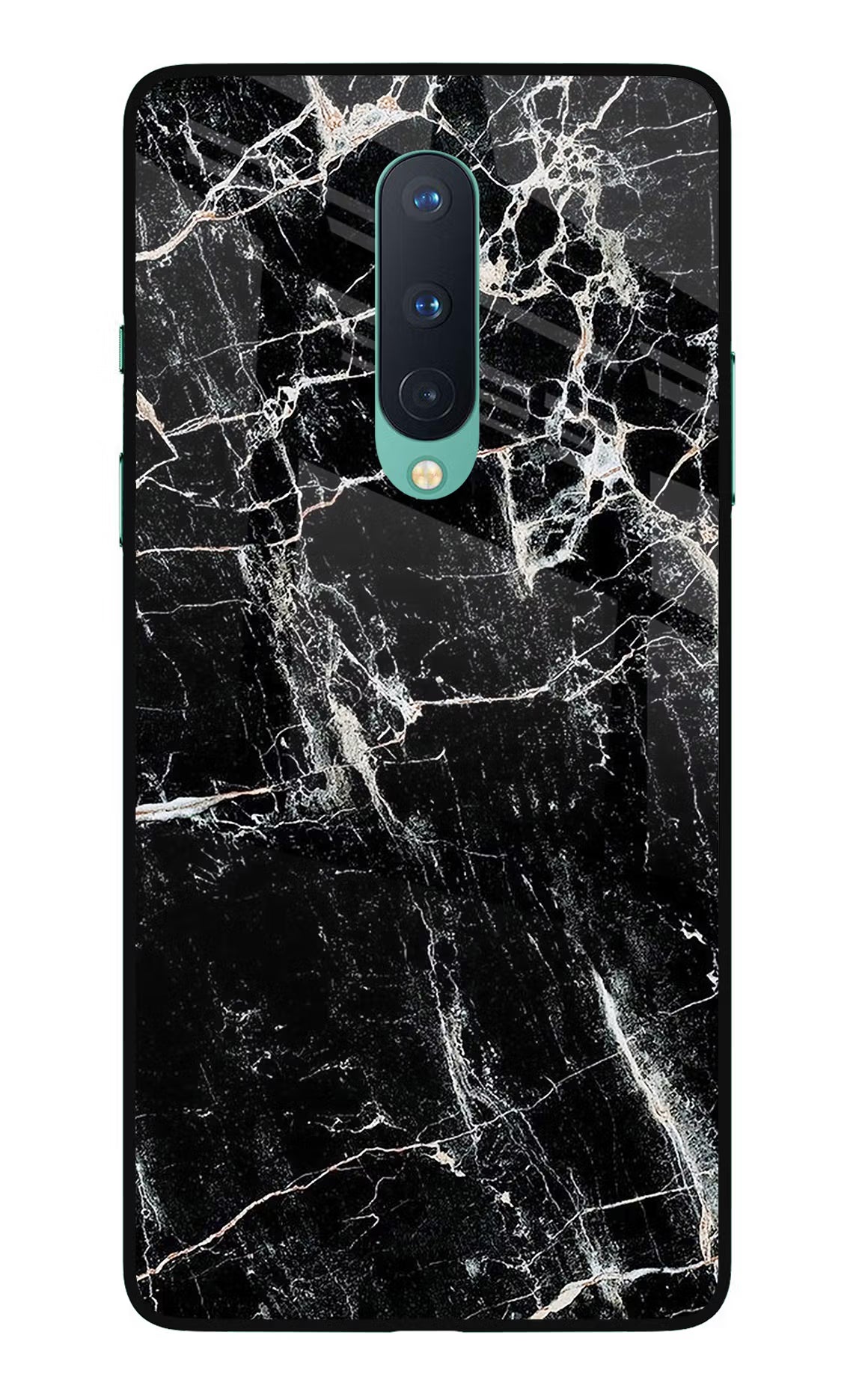 Black Marble Texture Oneplus 8 Glass Case - Black Marble Texture Oneplus 8 Glass Case Black Marble Texture Oneplus 8 Glass Case