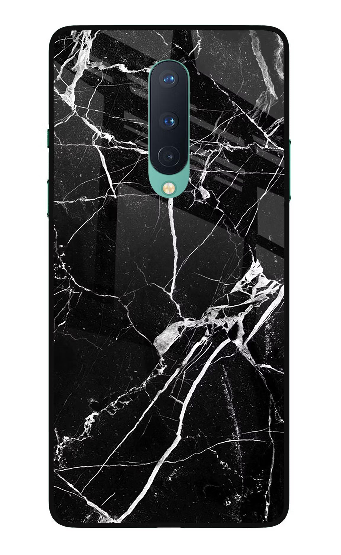 Black Marble Pattern Oneplus 8 Glass Case - Black Marble Pattern Oneplus 8 Glass Case Black Marble Pattern Oneplus 8 Glass Case