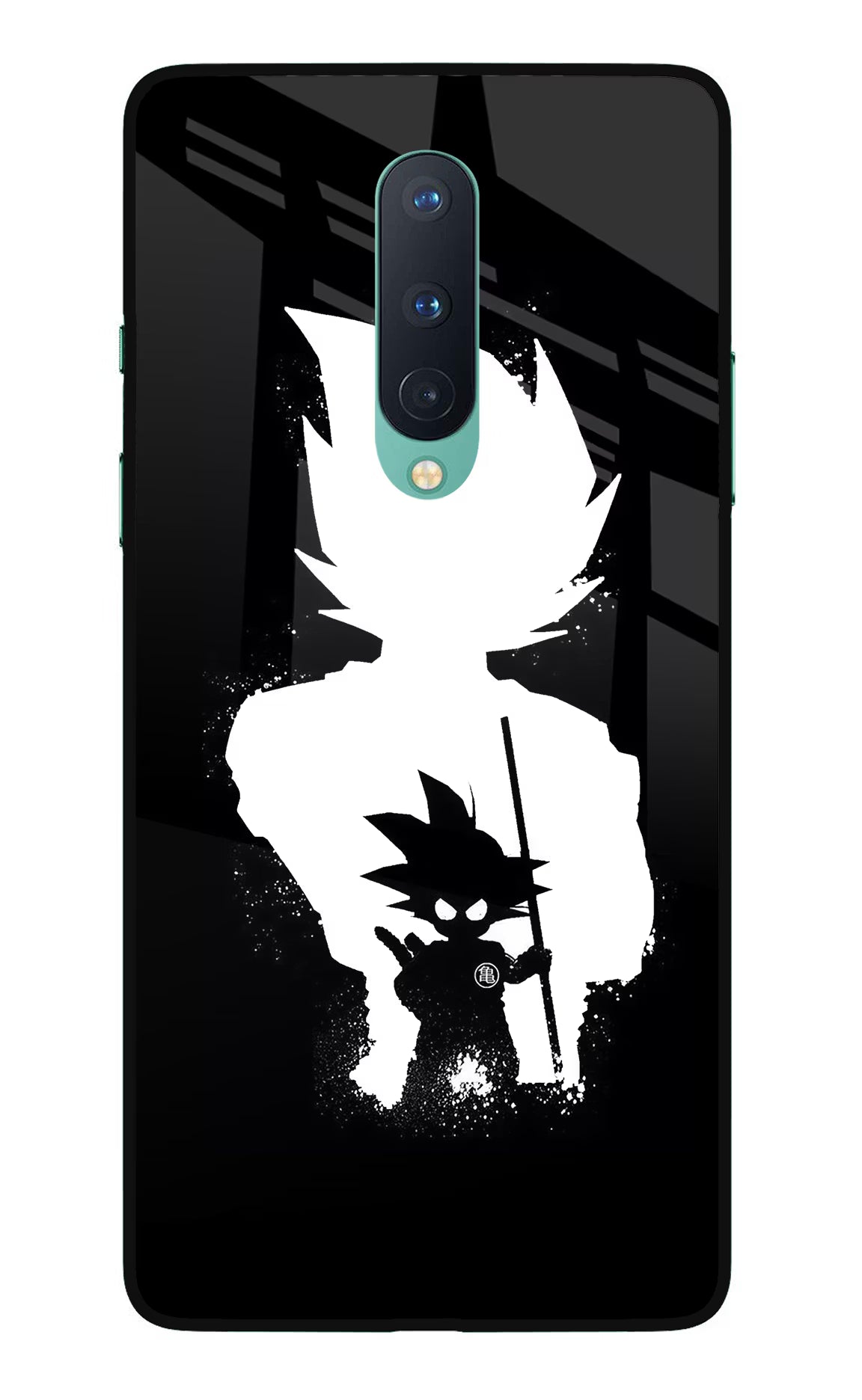 Goku Shadow Oneplus 8 Glass Case - Goku Shadow Oneplus 8 Glass Case Goku Shadow Oneplus 8 Glass Case