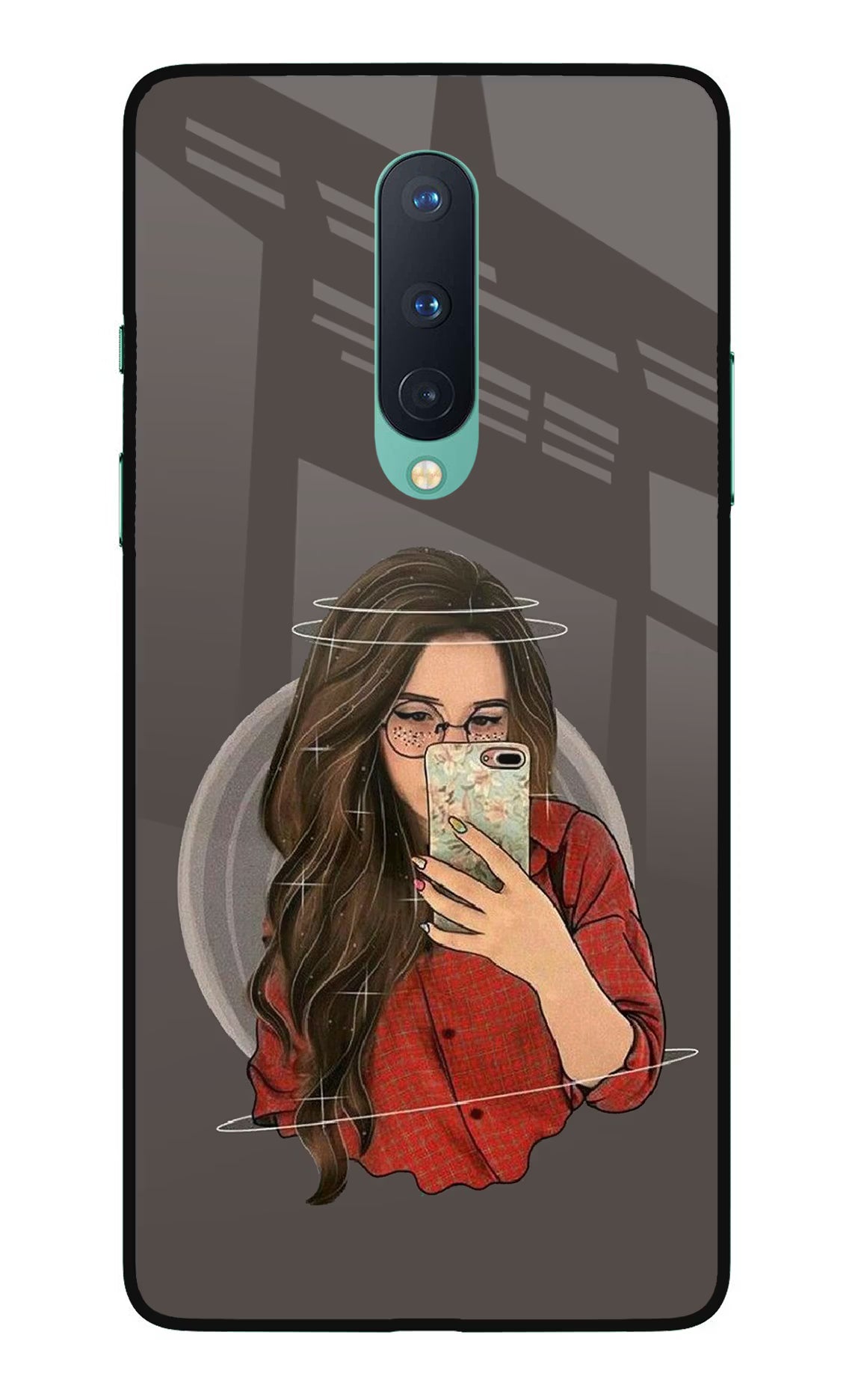 Selfie Queen Oneplus 8 Glass Case - Selfie Queen Oneplus 8 Glass Case Selfie Queen Oneplus 8 Glass Case