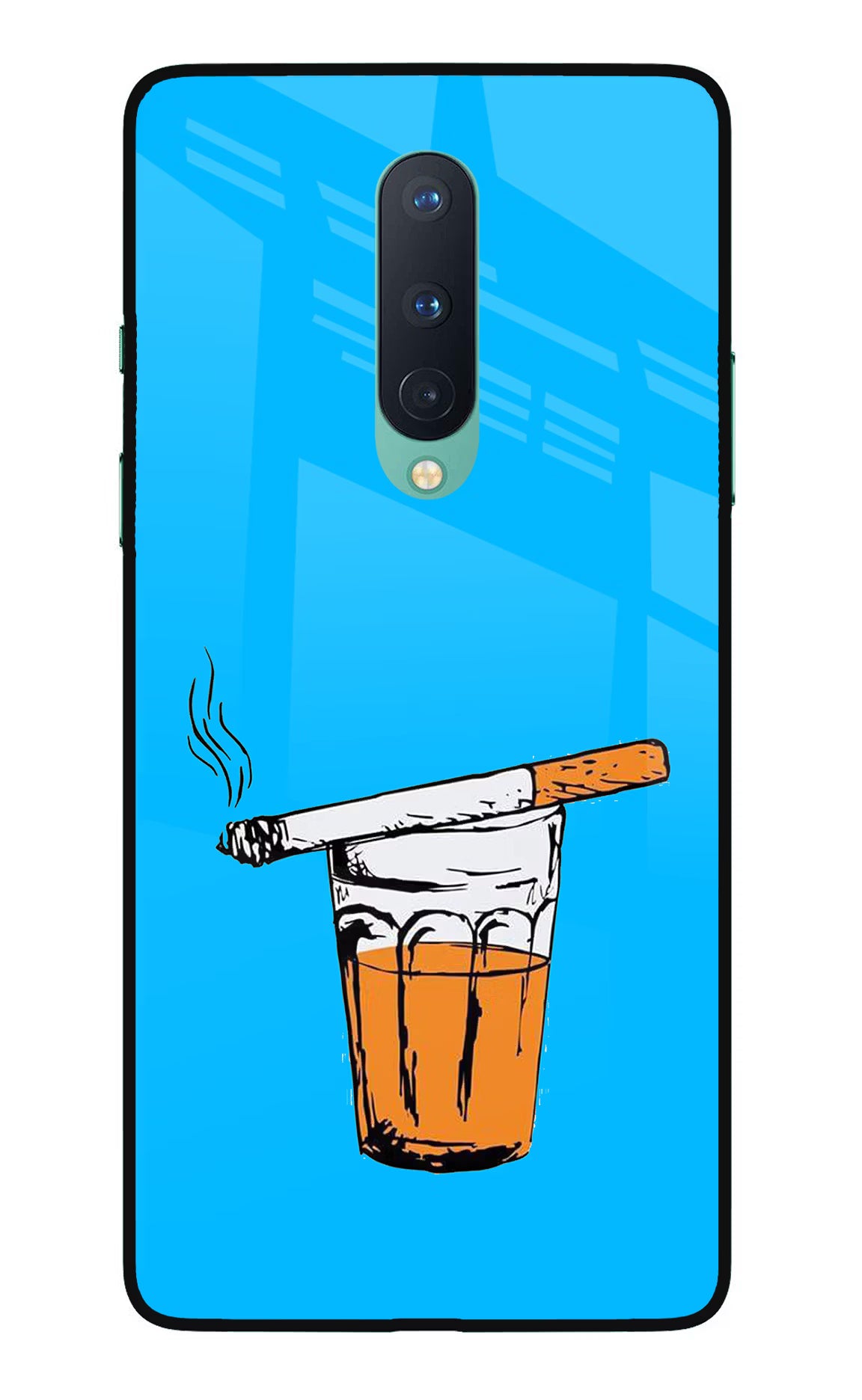 Chai Sutta Oneplus 8 Glass Case - Chai Sutta Oneplus 8 Glass Case Chai Sutta Oneplus 8 Glass Case
