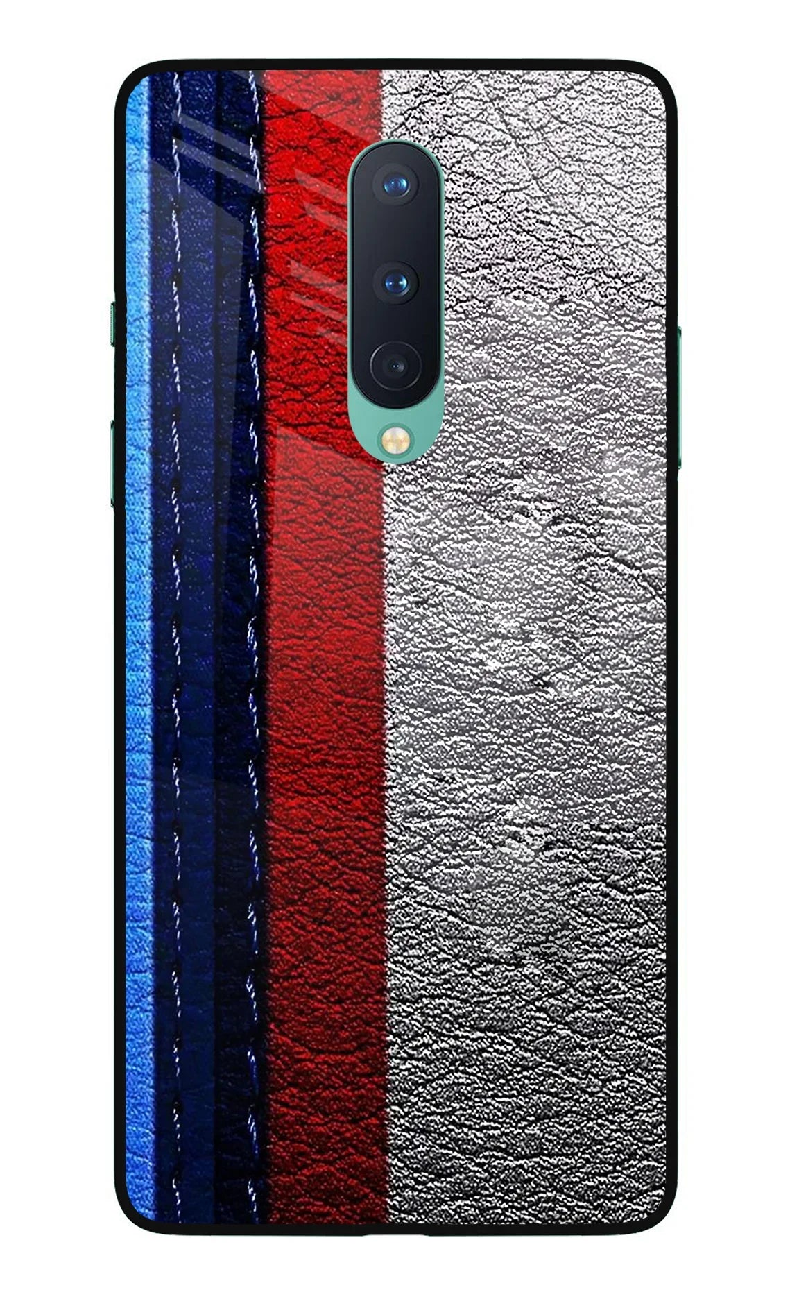 BMW Stripes Oneplus 8 Glass Case - BMW Stripes Oneplus 8 Glass Case BMW Stripes Oneplus 8 Glass Case