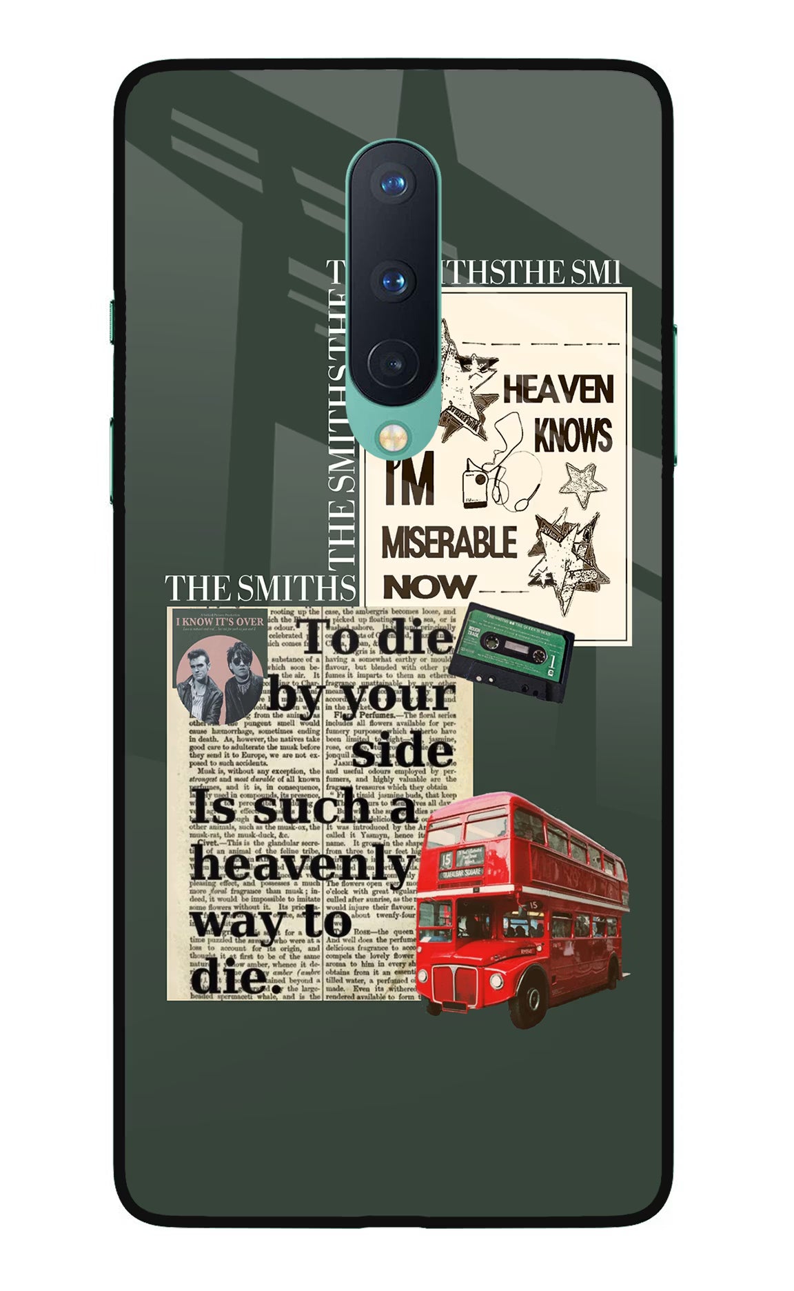 The Smiths Oneplus 8 Glass Case - The Smiths Oneplus 8 Glass Case The Smiths Oneplus 8 Glass Case