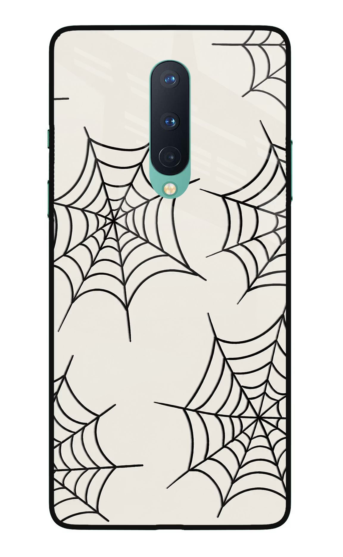 Spider Web Oneplus 8 Glass Case - Spider Web Oneplus 8 Glass Case Spider Web Oneplus 8 Glass Case