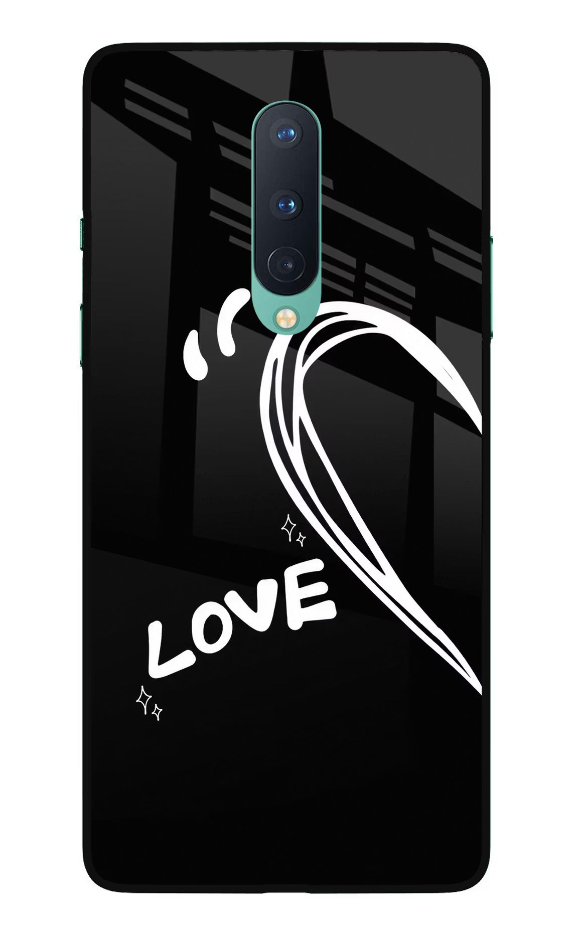 Love Line Oneplus 8 Glass Case - Love Line Oneplus 8 Glass Case Love Line Oneplus 8 Glass Case