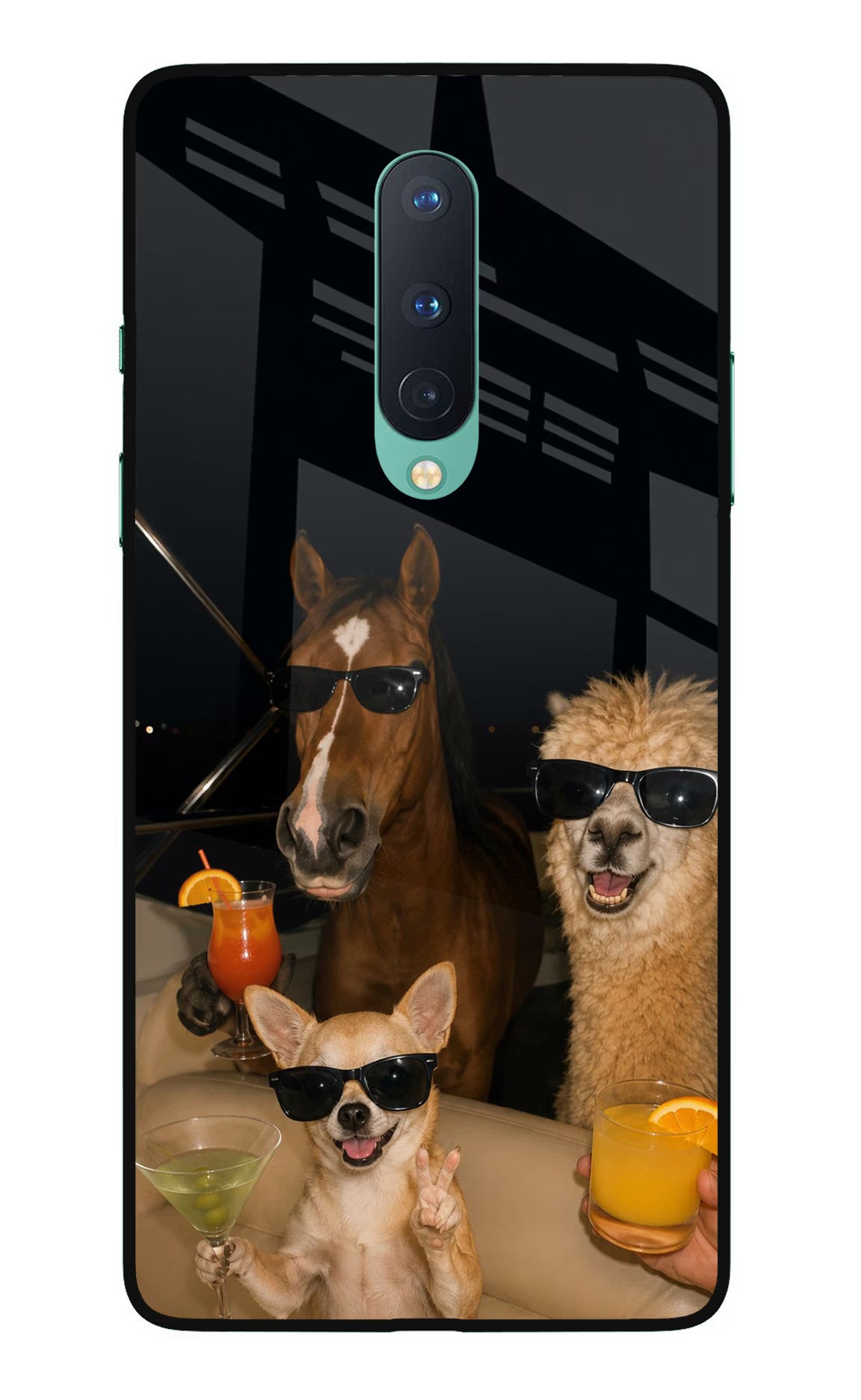 Party Squad Oneplus 8 Glass Case - Party Squad Oneplus 8 Glass Case Party Squad Oneplus 8 Glass Case