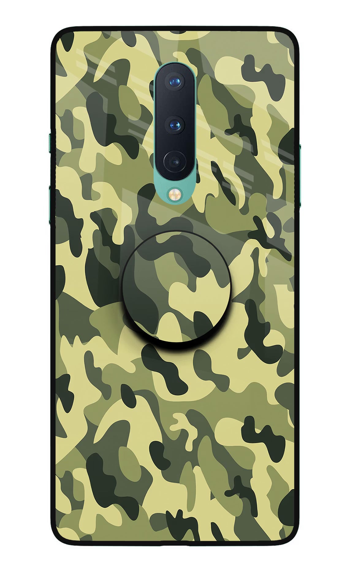Camouflage Oneplus 8 Glass Case - Camouflage Oneplus 8 Glass Case Camouflage Oneplus 8 Glass Case