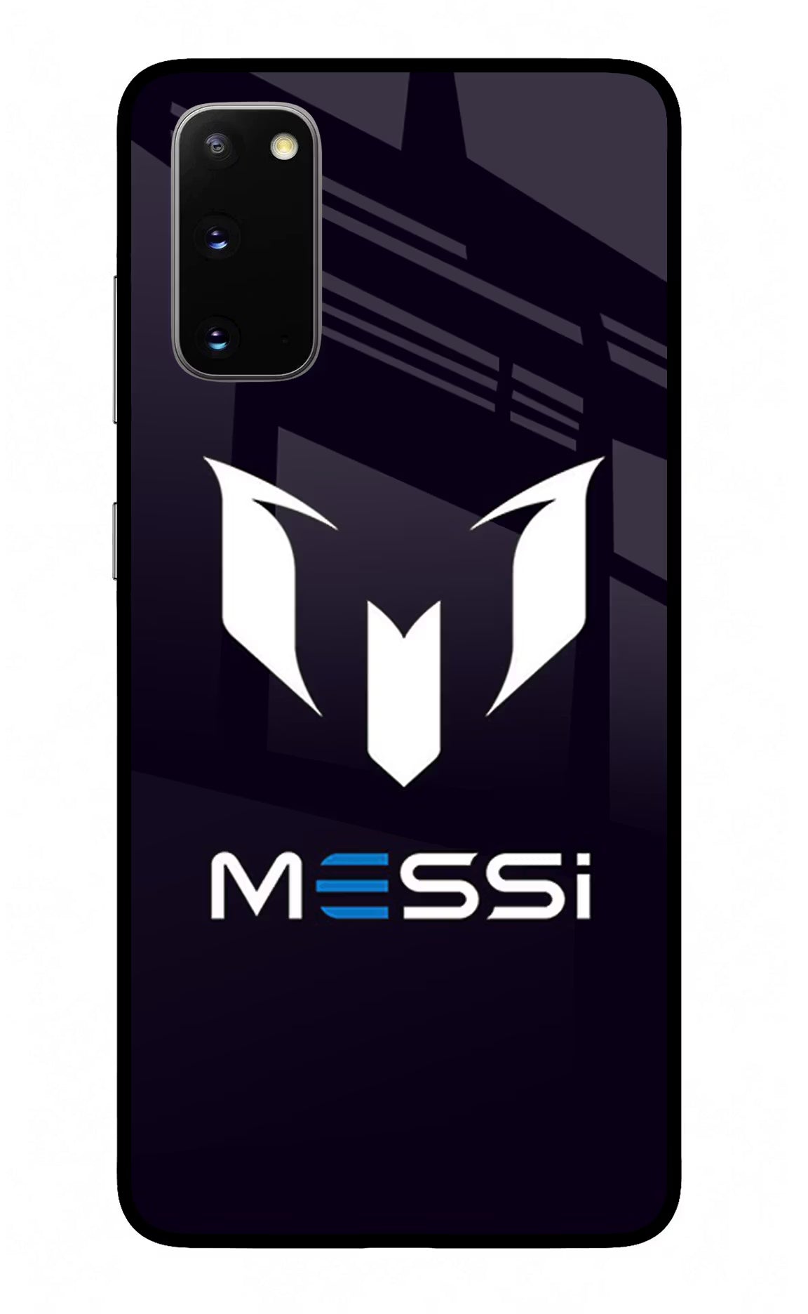 Messi Logo Samsung S20 Glass Case - Messi Logo Samsung S20 Glass Case Messi Logo Samsung S20 Glass Case