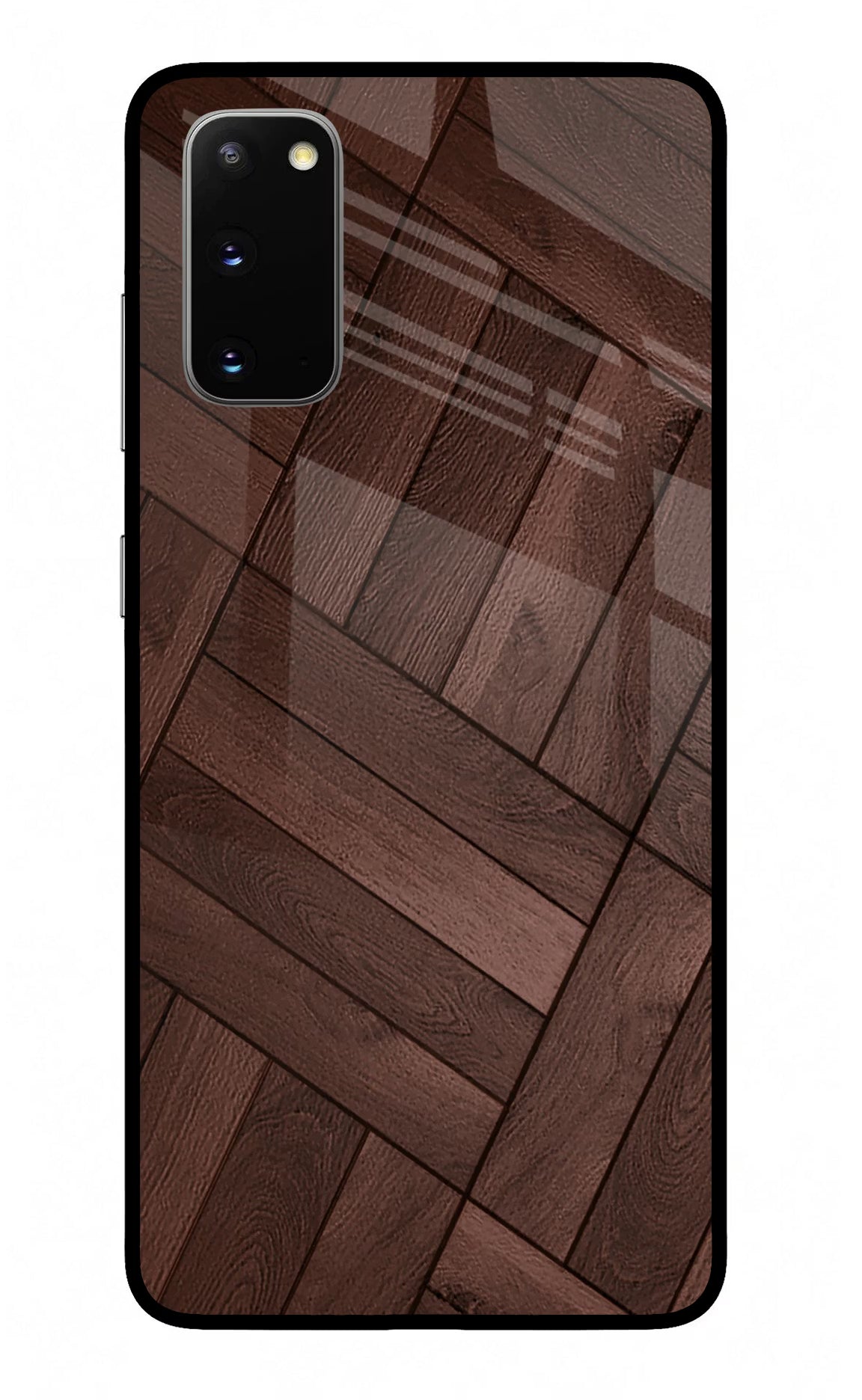 Wooden Texture Design Samsung S20 Glass Case - Wooden Texture Design Samsung S20 Glass Case Wooden Texture Design Samsung S20 Glass Case