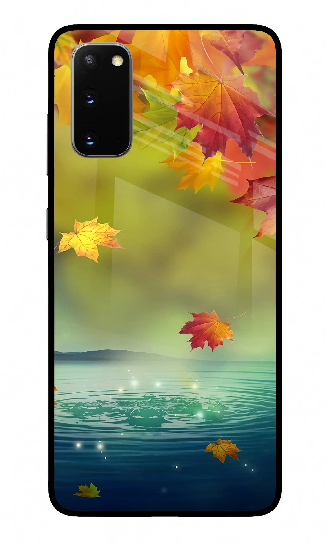 Flowers Samsung S20 Glass Case - Flowers Samsung S20 Glass Case Flowers Samsung S20 Glass Case