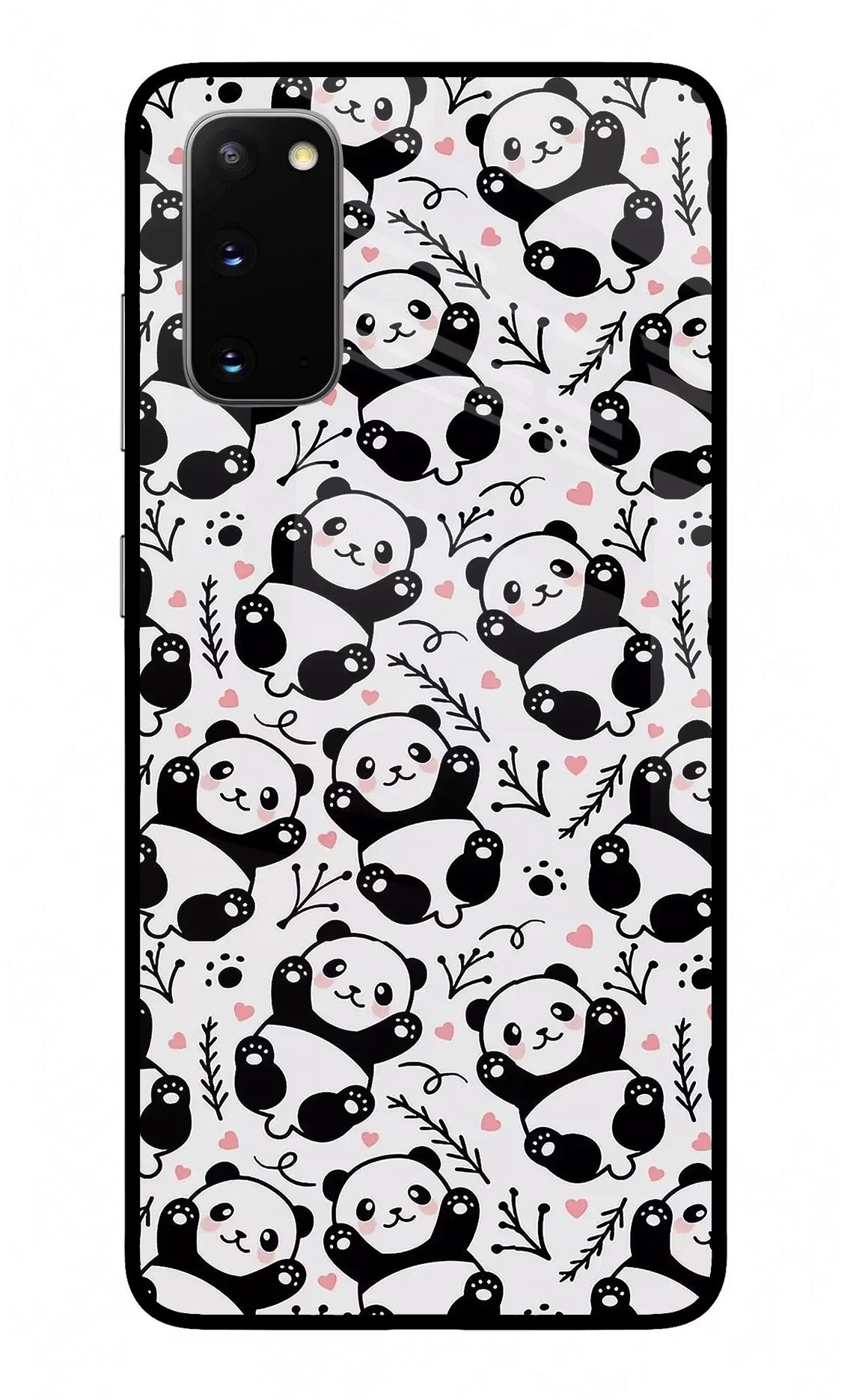 Cute Panda Samsung S20 Glass Case - Cute Panda Samsung S20 Glass Case Cute Panda Samsung S20 Glass Case