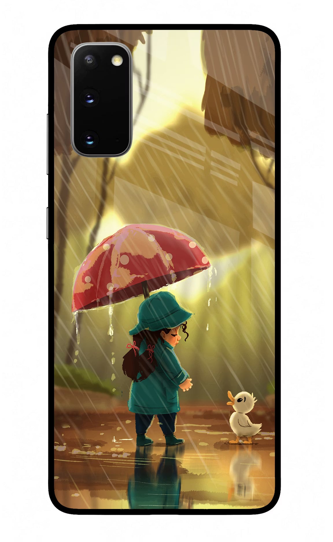 Rainy Day Samsung S20 Glass Case - Rainy Day Samsung S20 Glass Case Rainy Day Samsung S20 Glass Case