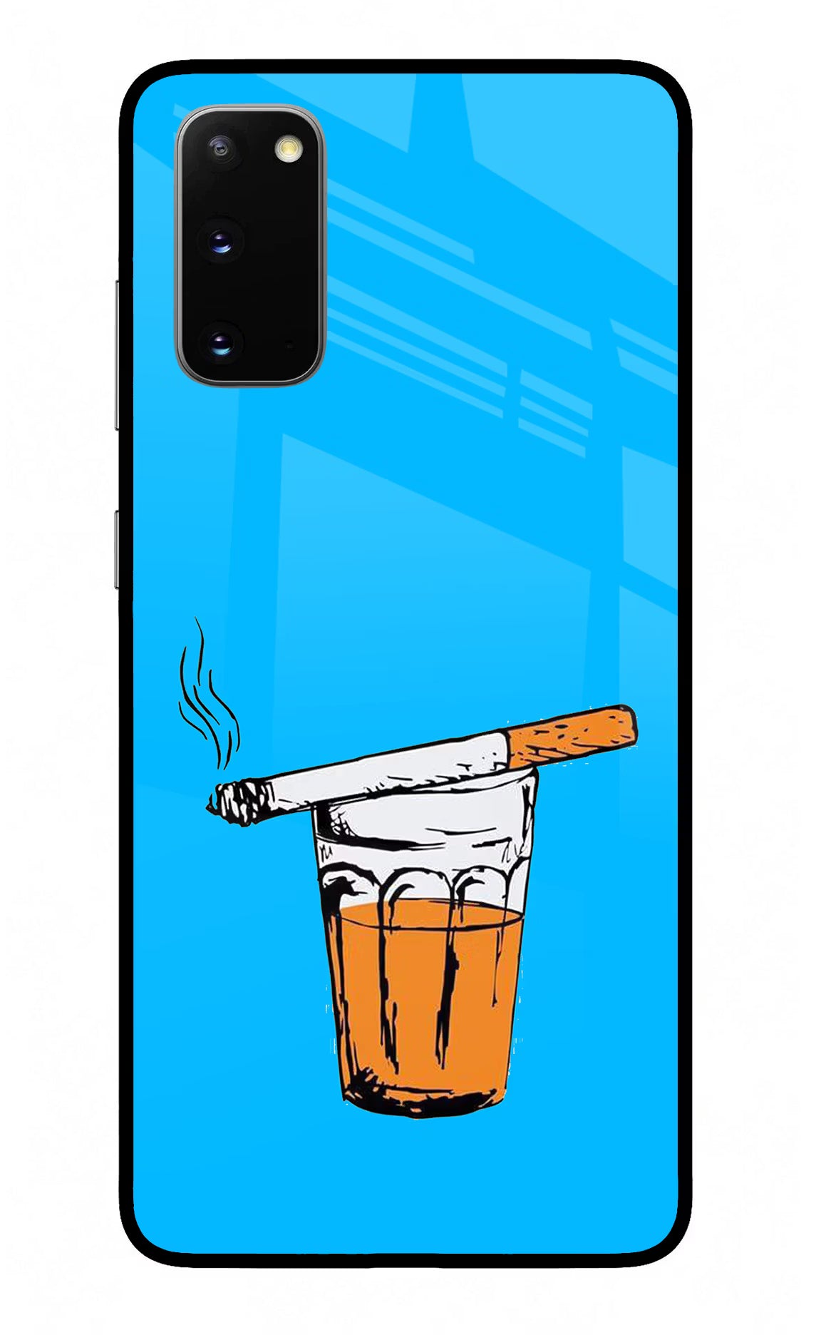 Chai Sutta Samsung S20 Glass Case - Chai Sutta Samsung S20 Glass Case Chai Sutta Samsung S20 Glass Case