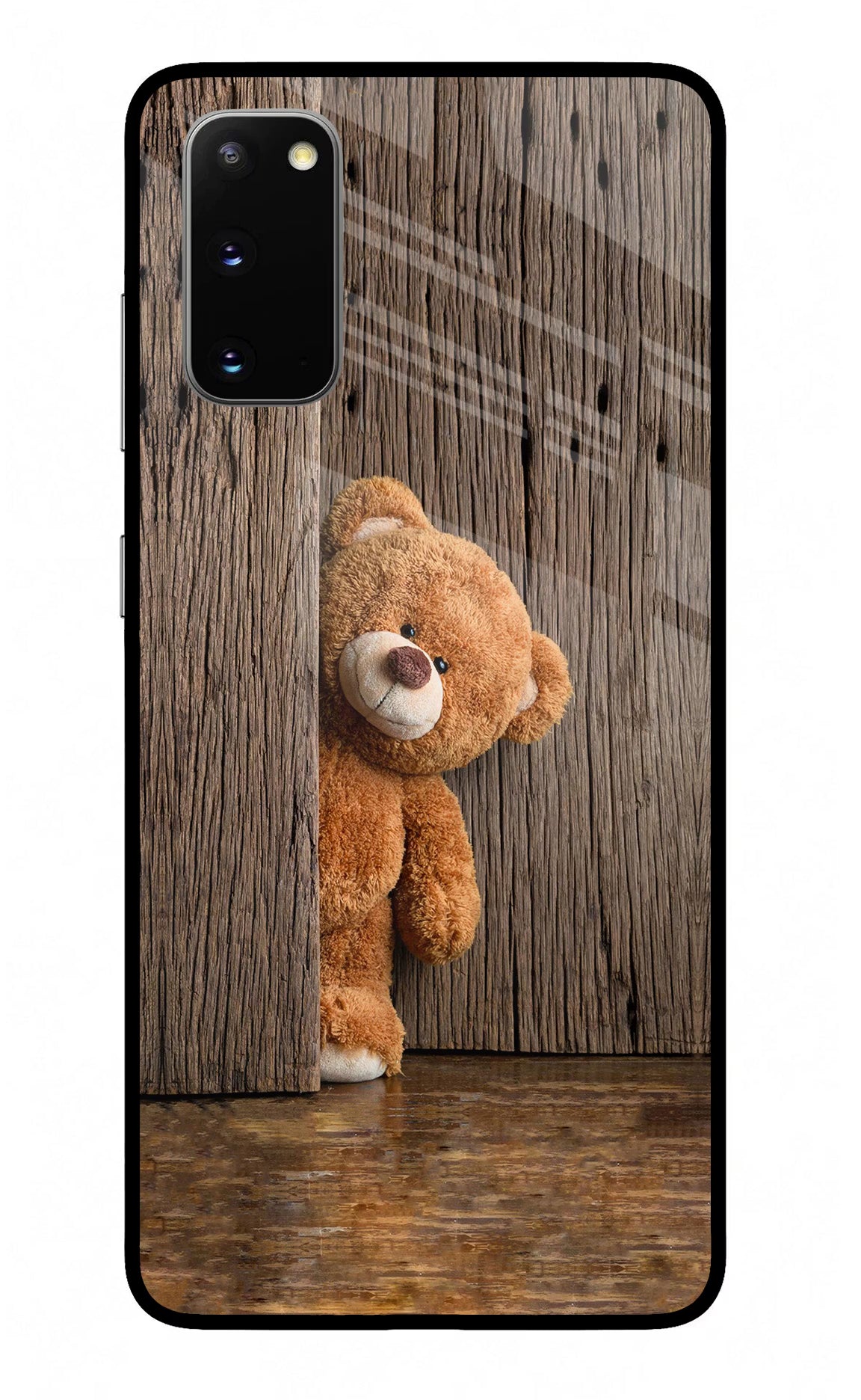 Teddy Wooden Samsung S20 Glass Case - Teddy Wooden Samsung S20 Glass Case Teddy Wooden Samsung S20 Glass Case