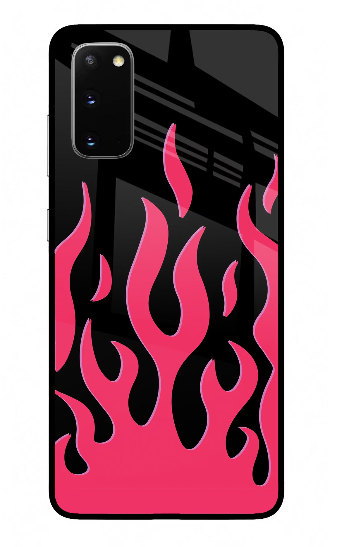 Fire Flames Samsung S20 Glass Case - Fire Flames Samsung S20 Glass Case Fire Flames Samsung S20 Glass Case