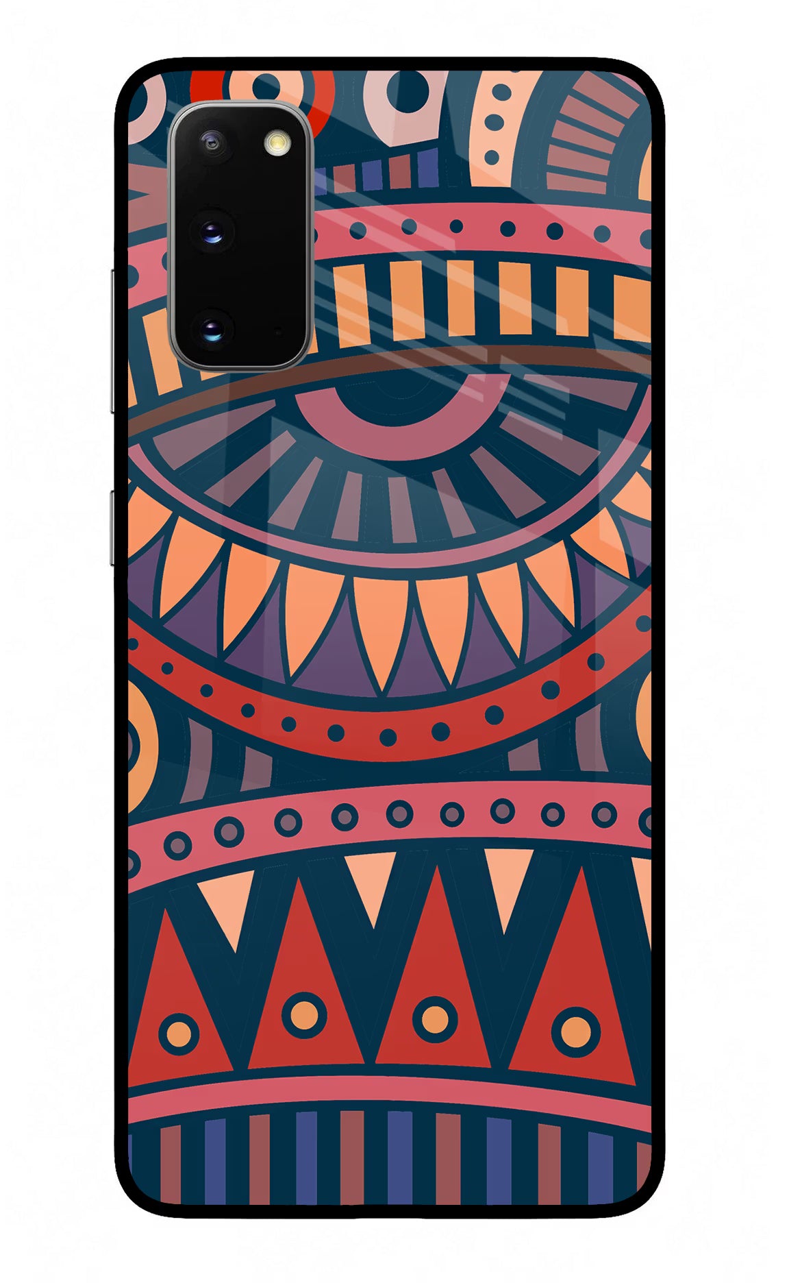 African Culture Design Samsung S20 Glass Case - African Culture Design Samsung S20 Glass Case African Culture Design Samsung S20 Glass Case