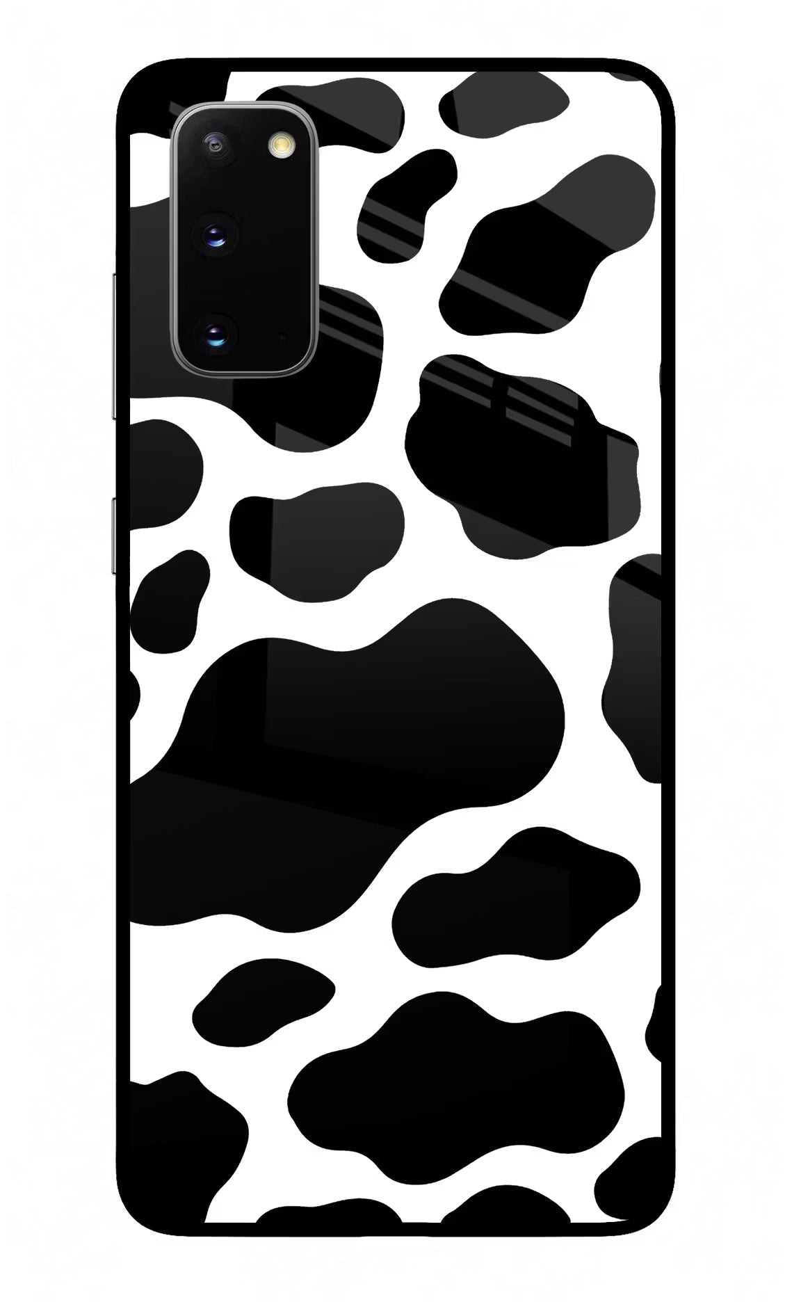 Cow Spots Samsung S20 Glass Case - Cow Spots Samsung S20 Glass Case Cow Spots Samsung S20 Glass Case