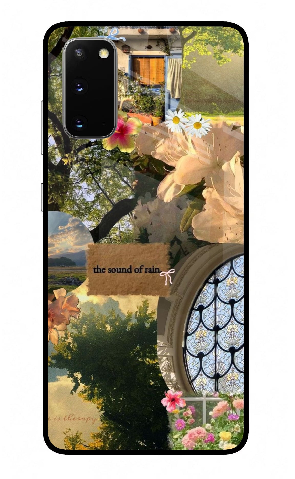 Rain Samsung S20 Glass Case - Rain Samsung S20 Glass Case Rain Samsung S20 Glass Case