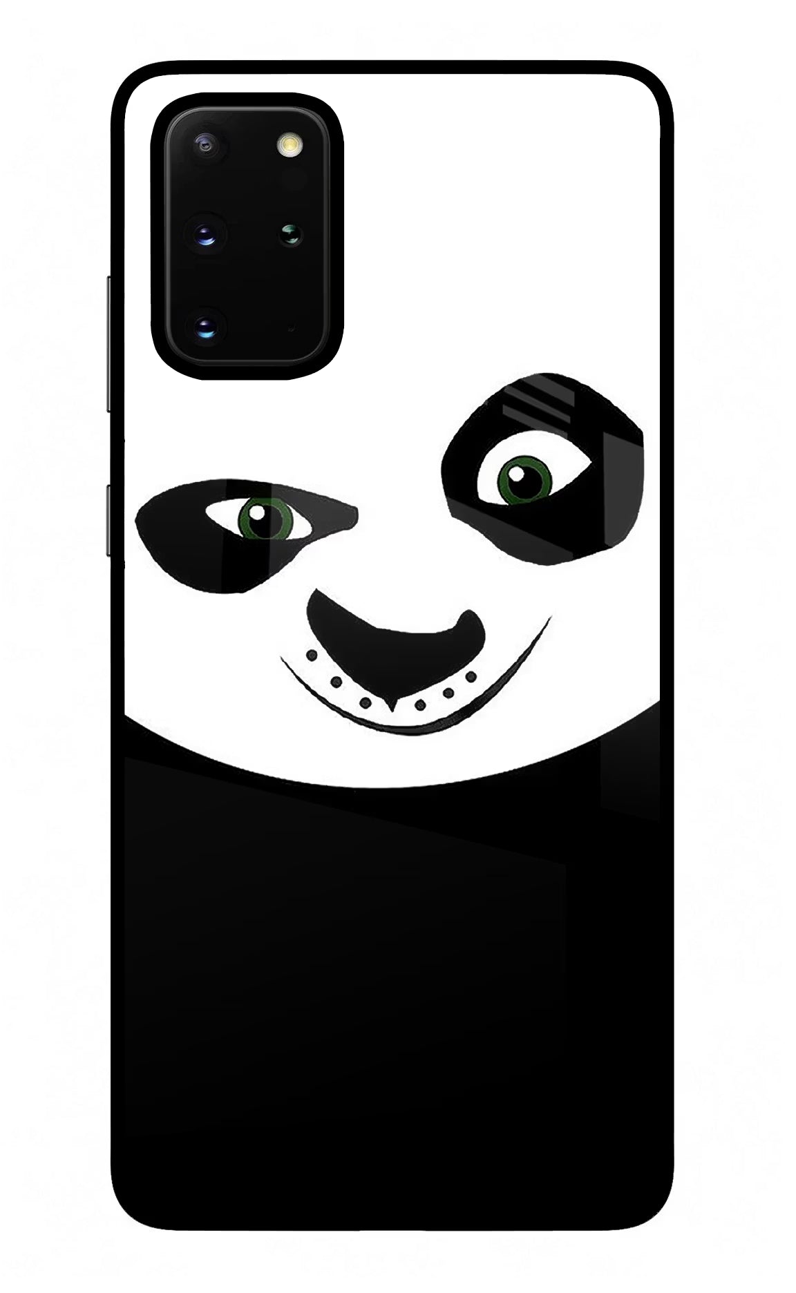 Panda Samsung S20 Plus Back Cover - Panda Samsung S20 Plus Glass Case Back Cover by Casekaro Panda Samsung S20 Plus Glass Case Back Cover by Casekaro
