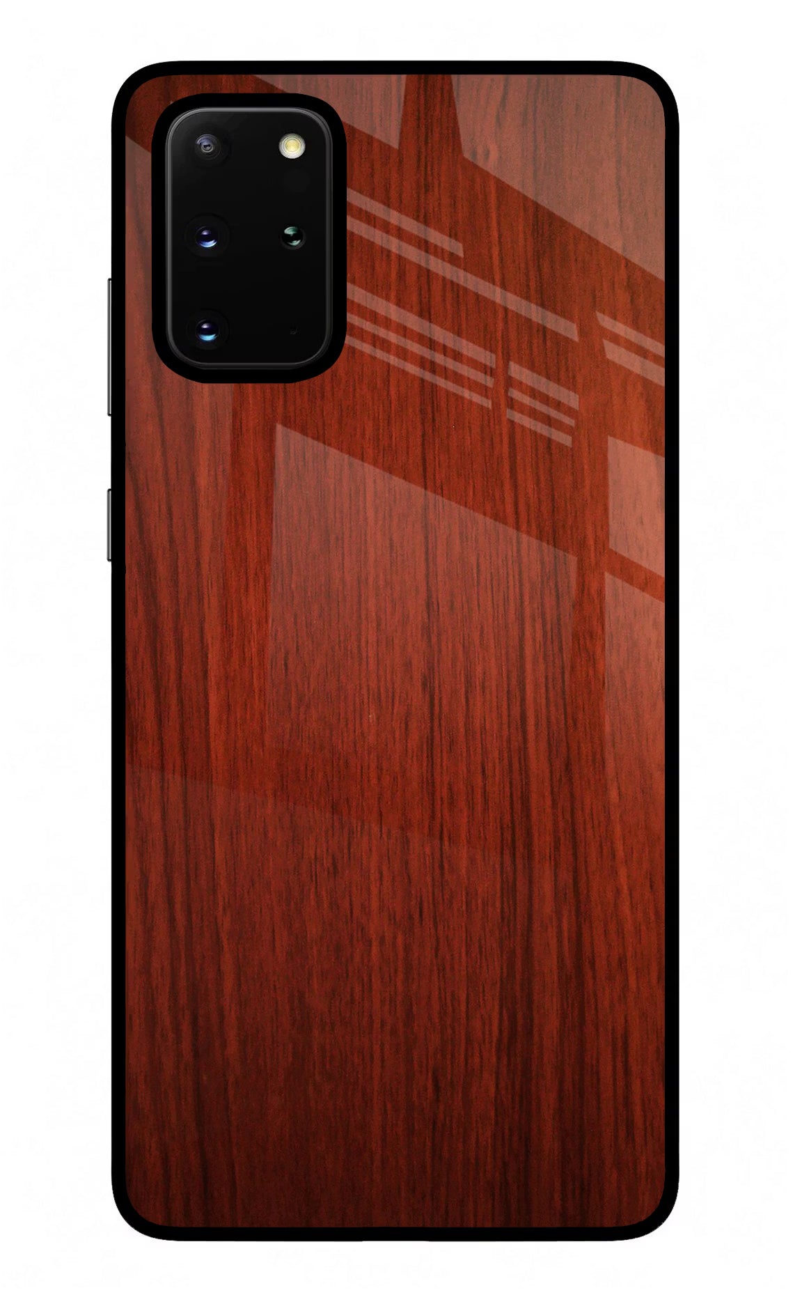 Wooden Plain Pattern Samsung S20 Plus Glass Case - Wooden Plain Pattern Samsung S20 Plus Glass Case Wooden Plain Pattern Samsung S20 Plus Glass Case