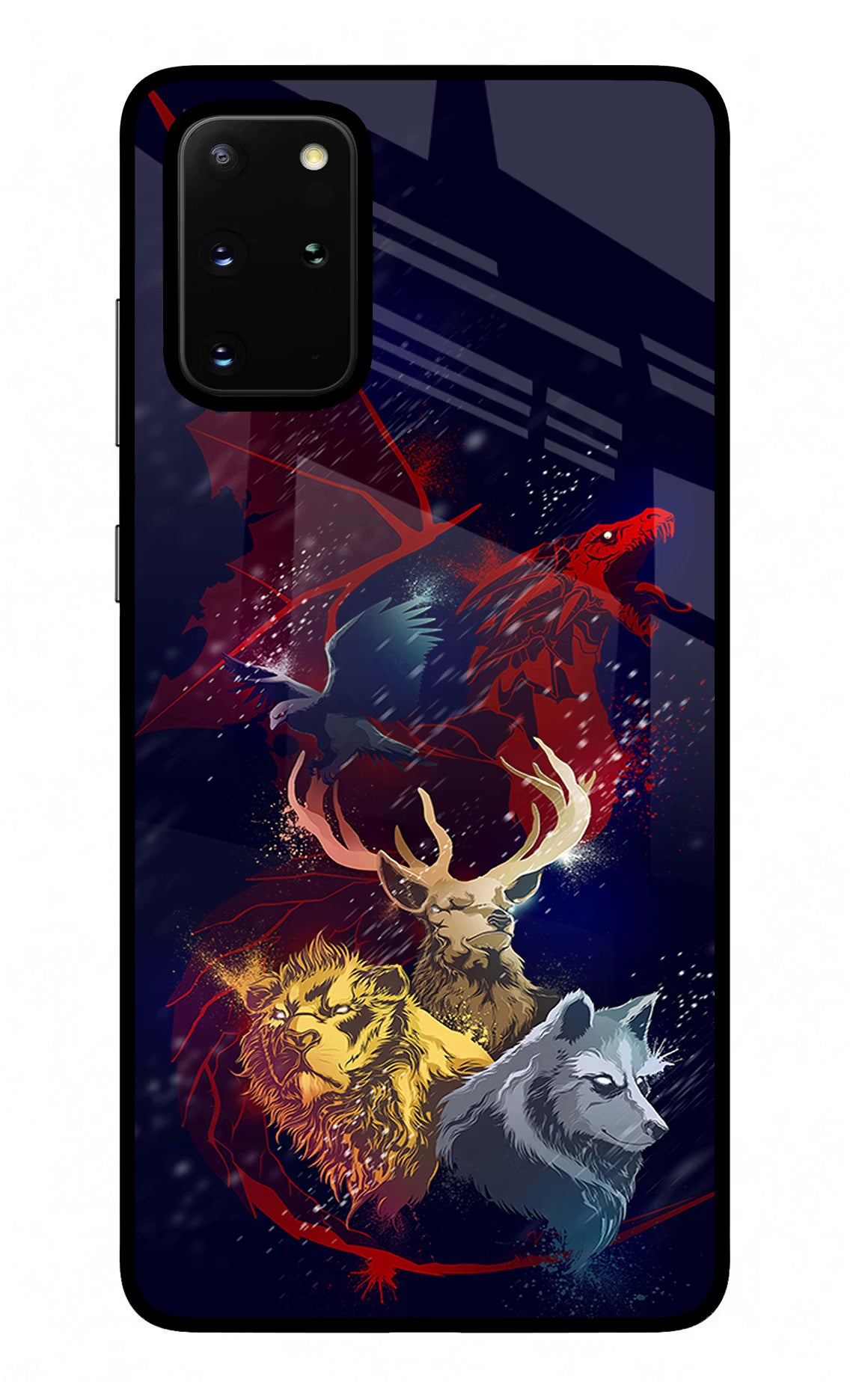 Game Of Thrones Samsung S20 Plus Back Cover - Game Of Thrones Samsung S20 Plus Glass Case Back Cover by Casekaro Game Of Thrones Samsung S20 Plus Glass Case Back Cover by Casekaro