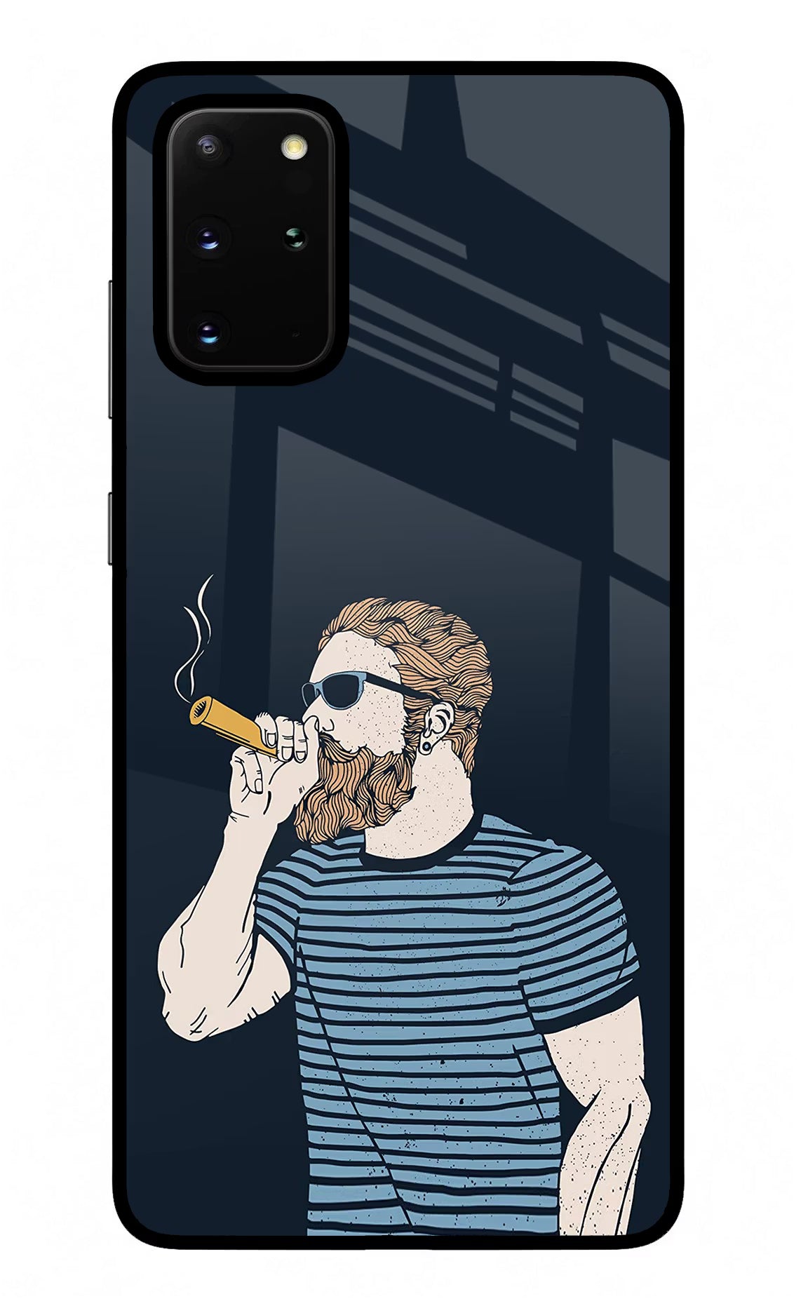 Smoking Samsung S20 Plus Glass Case - Smoking Samsung S20 Plus Glass Case Smoking Samsung S20 Plus Glass Case