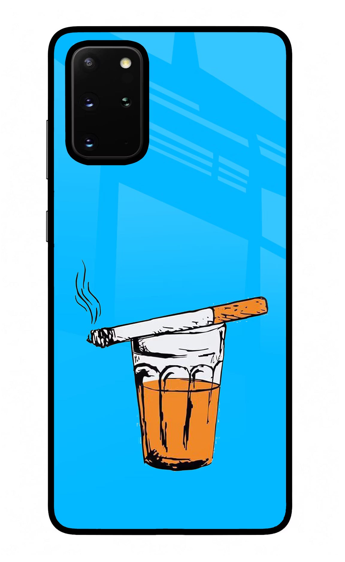 Chai Sutta Samsung S20 Plus Glass Case - Chai Sutta Samsung S20 Plus Glass Case Chai Sutta Samsung S20 Plus Glass Case