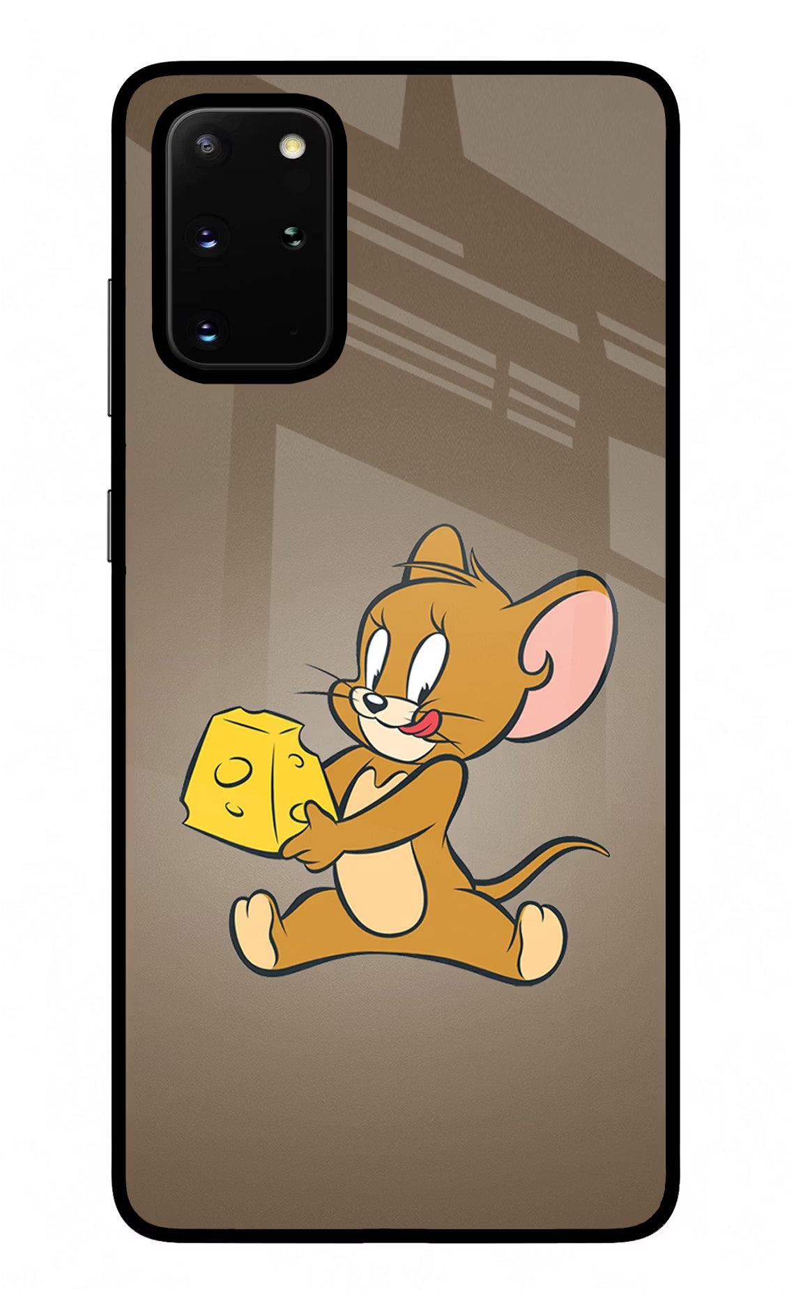 Jerry Samsung S20 Plus Back Cover - Jerry Samsung S20 Plus Glass Case Back Cover by Casekaro Jerry Samsung S20 Plus Glass Case Back Cover by Casekaro