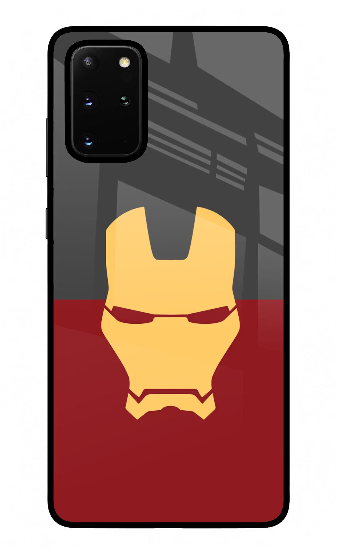 Ironman Samsung S20 Plus Back Cover - Ironman Samsung S20 Plus Glass Case Back Cover by Casekaro Ironman Samsung S20 Plus Glass Case Back Cover by Casekaro