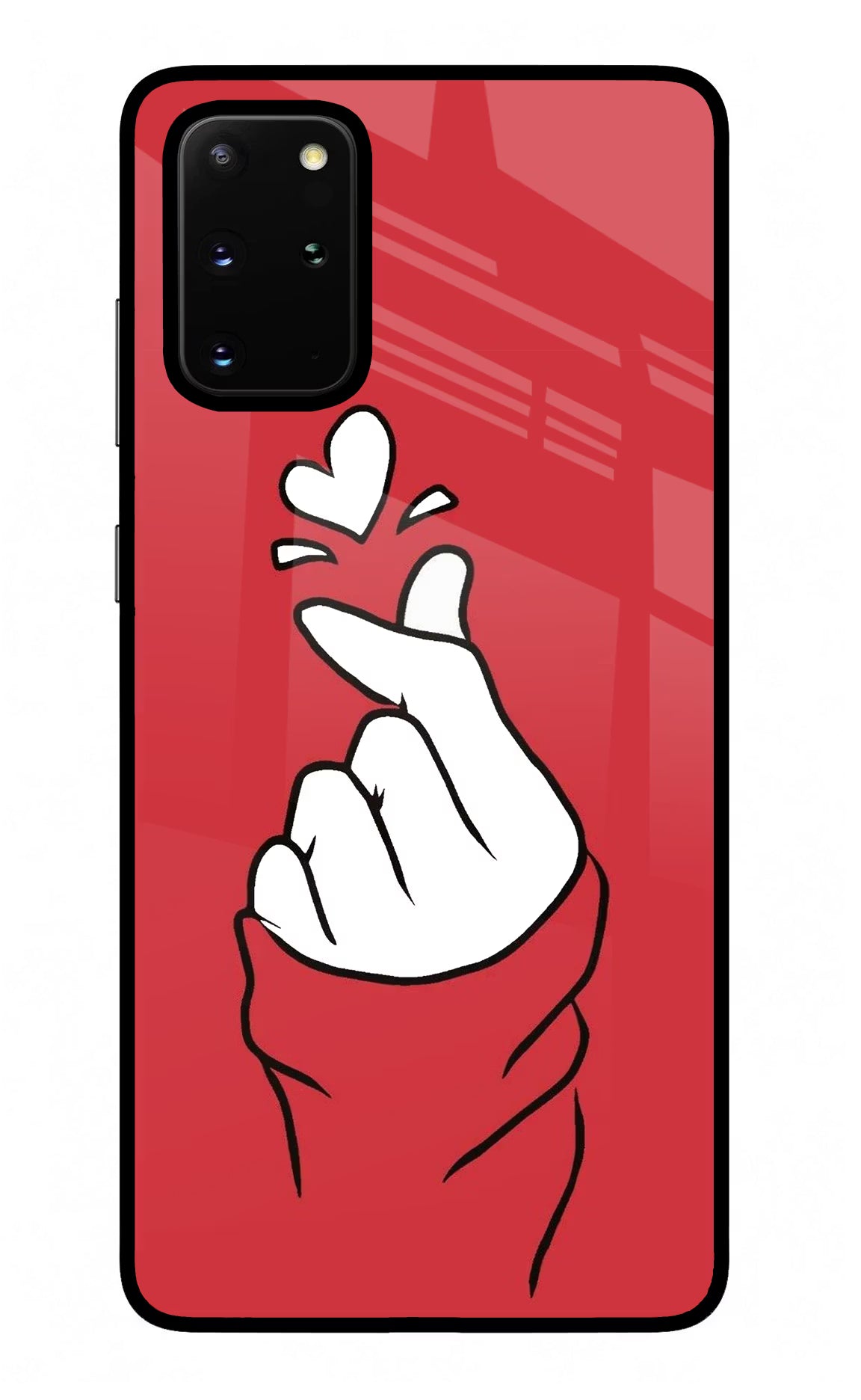 Korean Love Sign Samsung S20 Plus Glass Case - Korean Love Sign Samsung S20 Plus Glass Case Korean Love Sign Samsung S20 Plus Glass Case