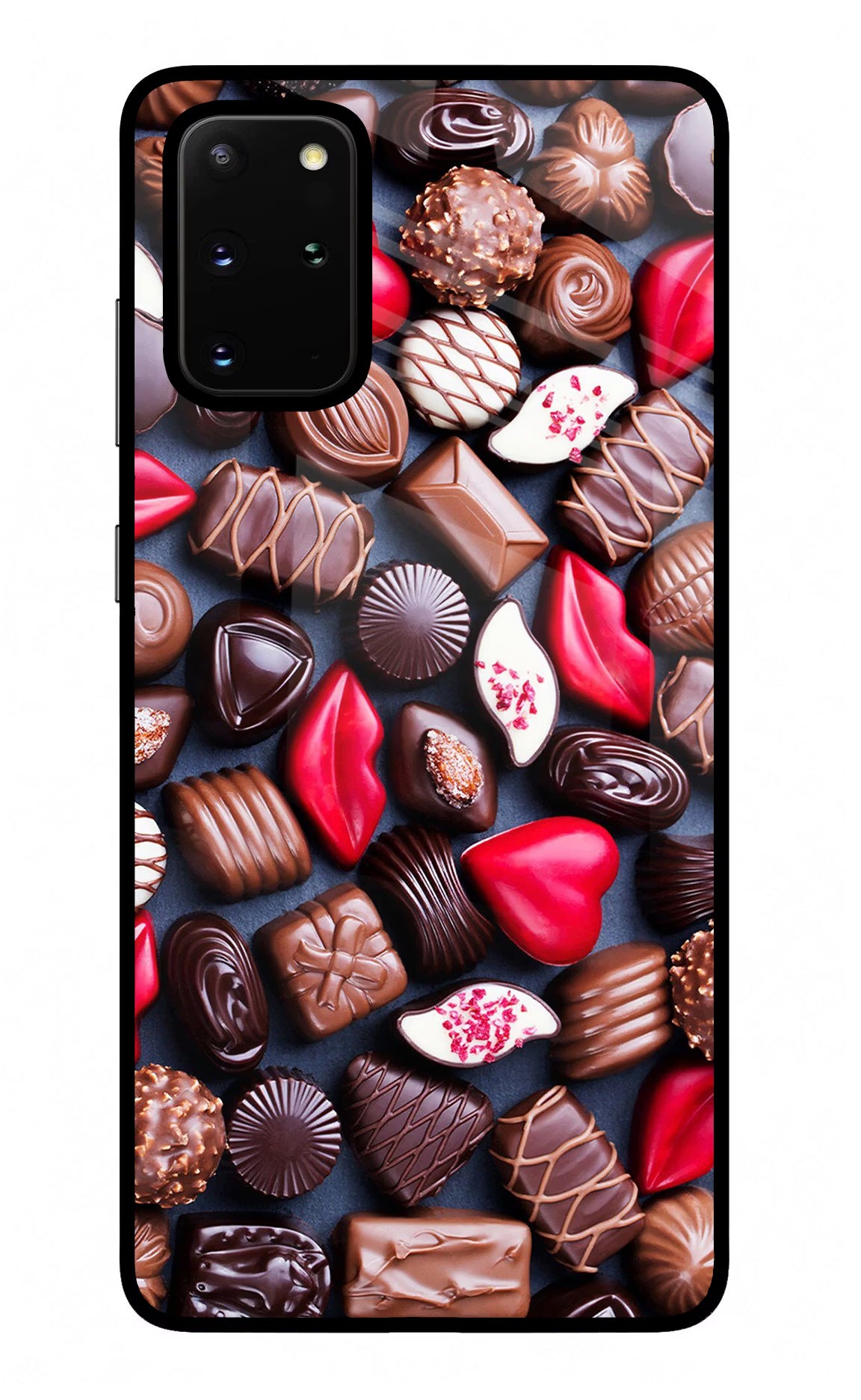 Chocolates Samsung S20 Plus Glass Case - Chocolates Samsung S20 Plus Glass Case Chocolates Samsung S20 Plus Glass Case