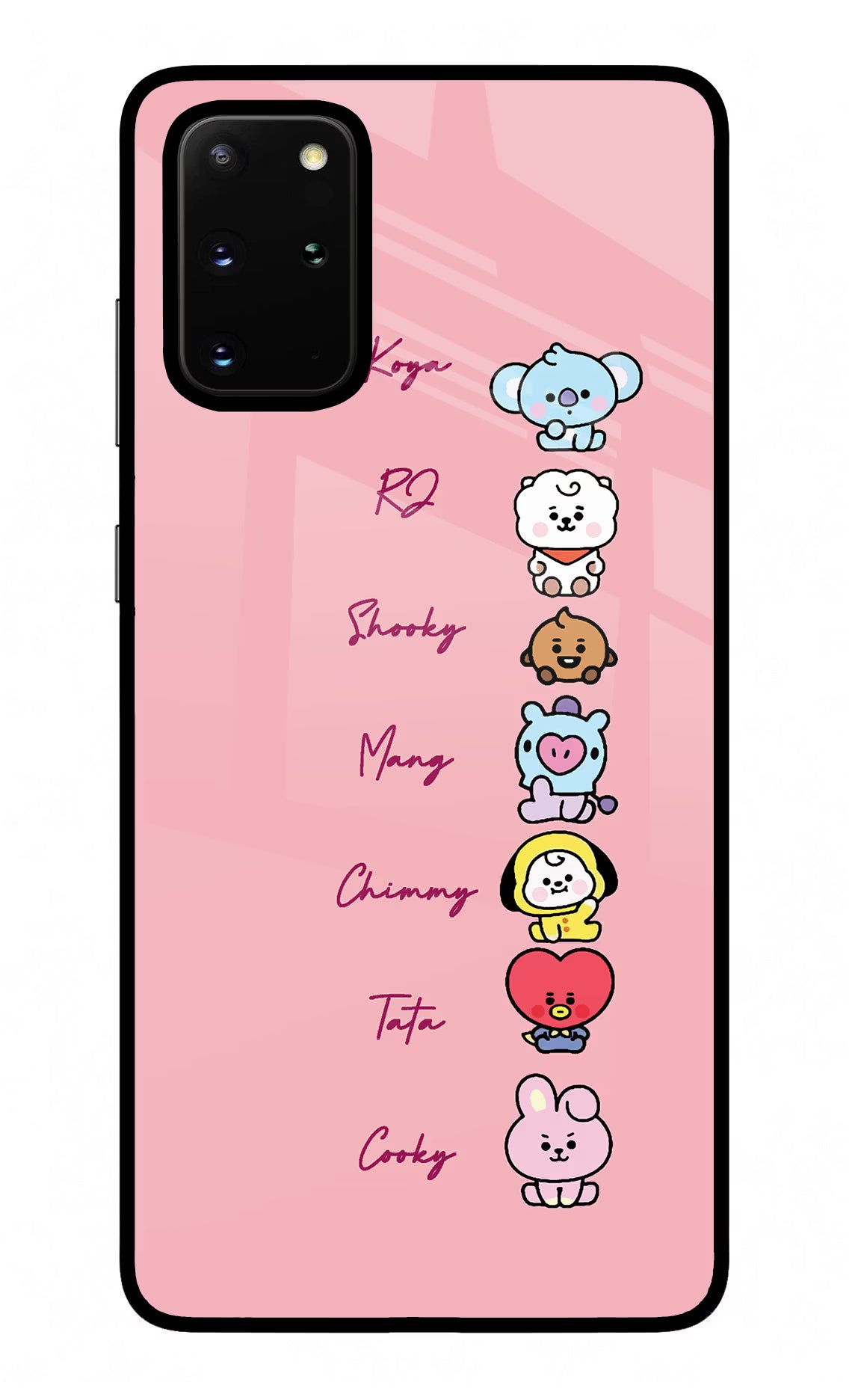 BTS names Samsung S20 Plus Glass Case - BTS names Samsung S20 Plus Glass Case BTS names Samsung S20 Plus Glass Case